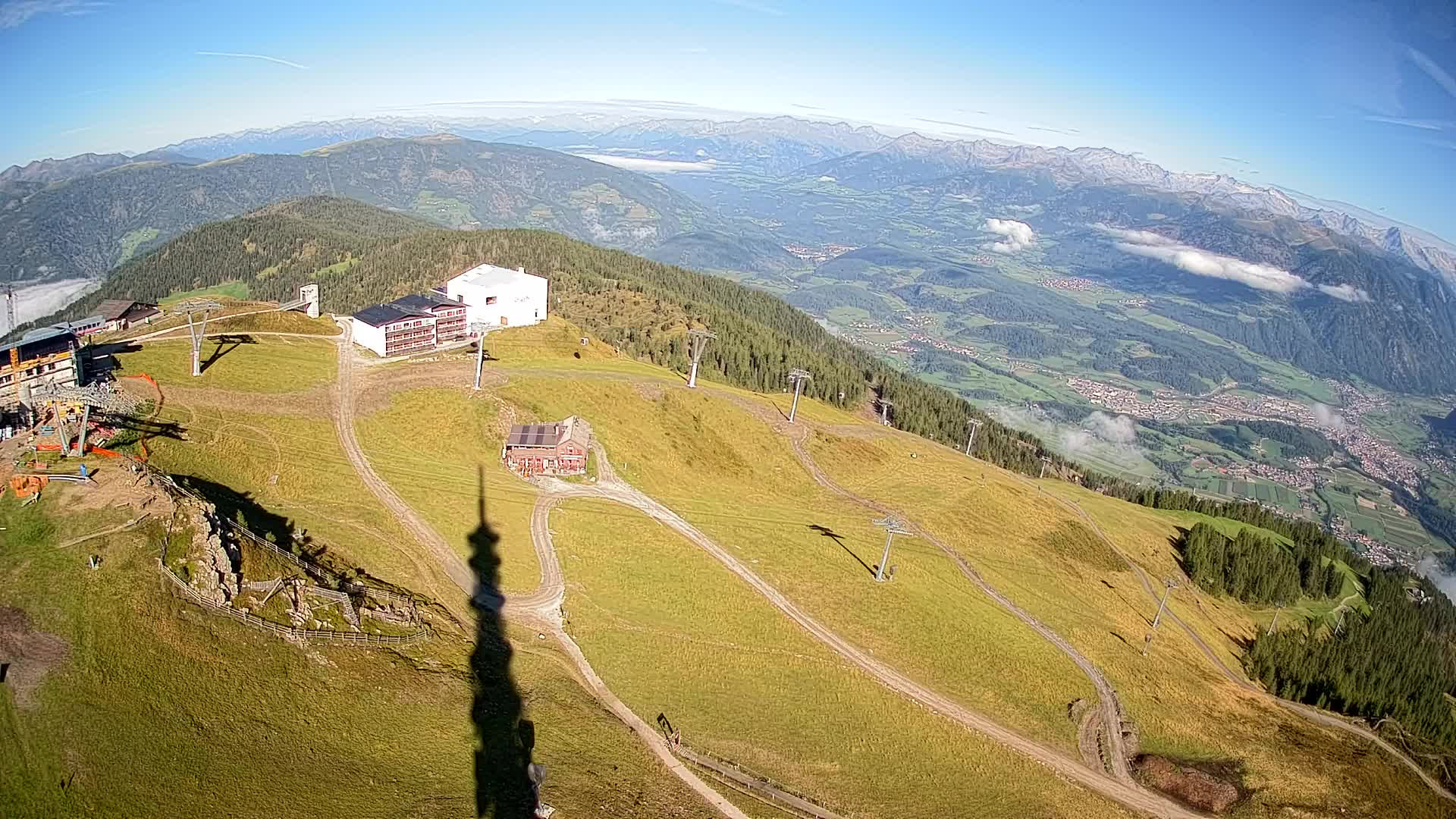 Smučišče Kronplatz – vrh | pogled na Bruneck