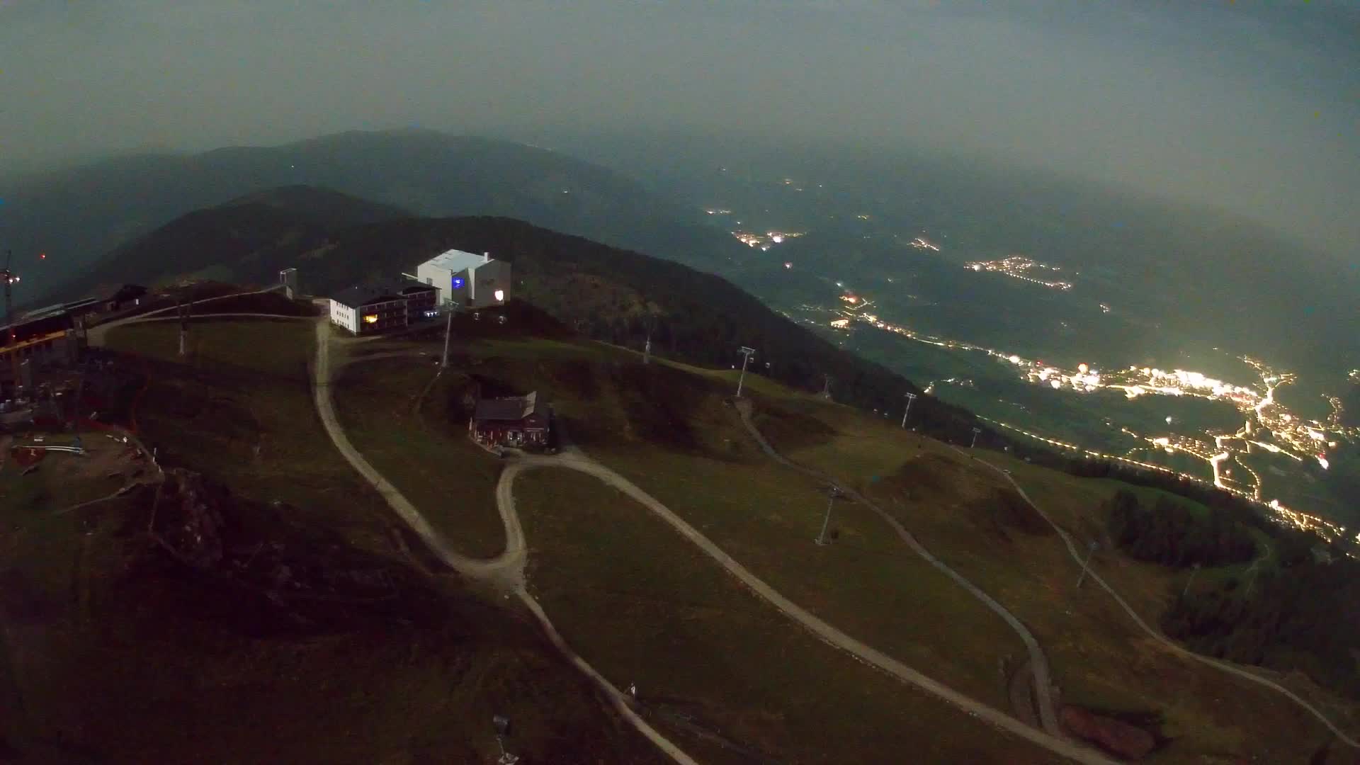 Skigebiet Kronplatz Gipfel | Blick auf Bruneck