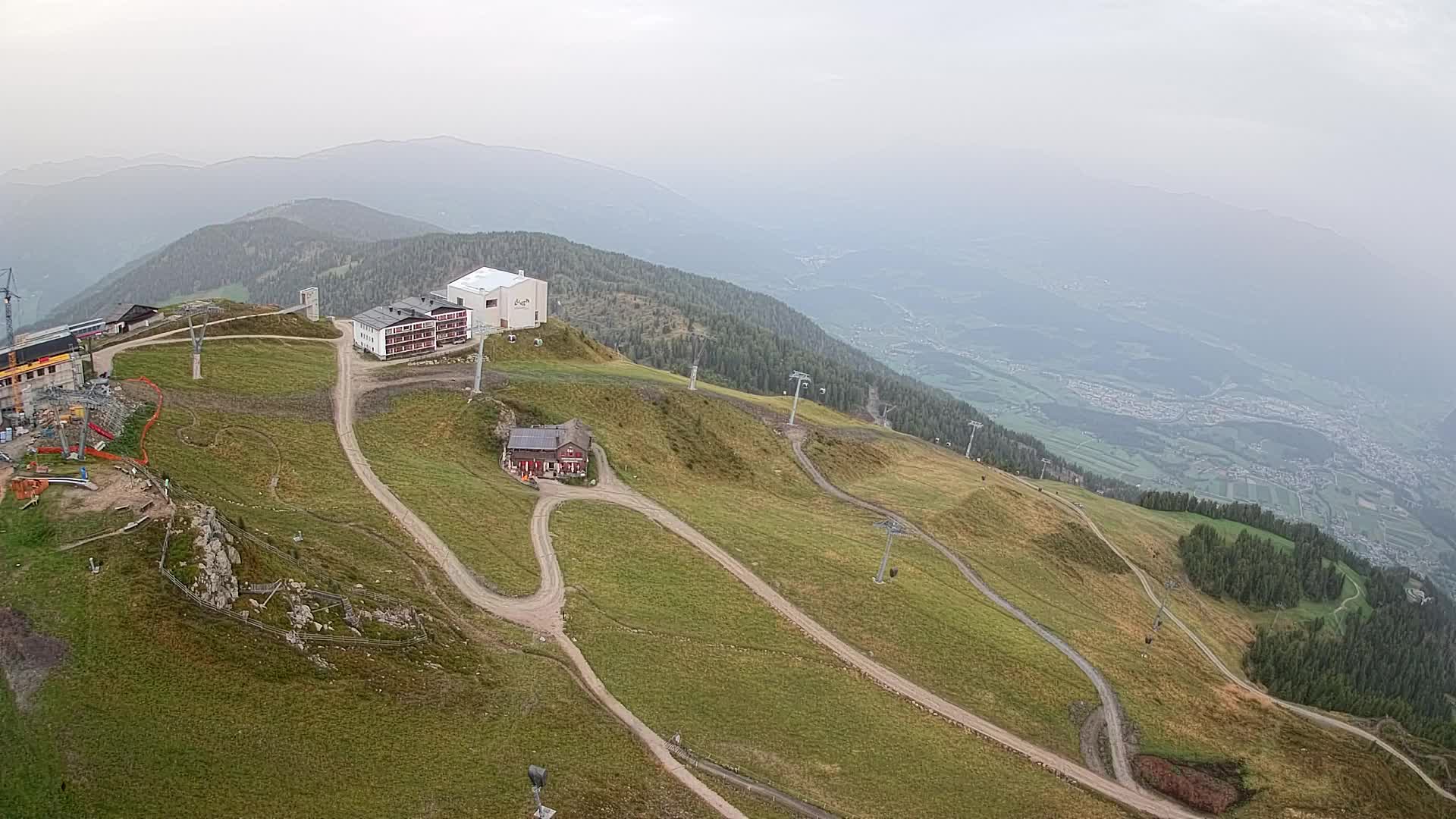 Smučišče Kronplatz – vrh | pogled na Bruneck