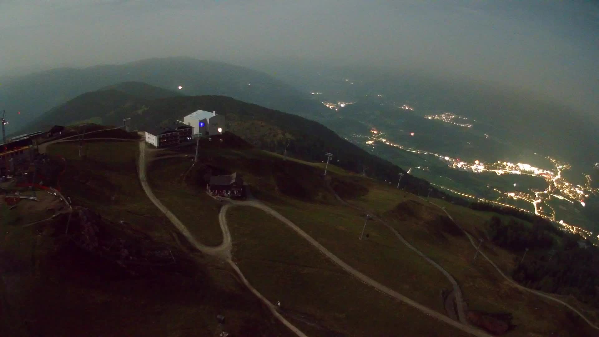 Skigebiet Kronplatz Gipfel | Blick auf Bruneck