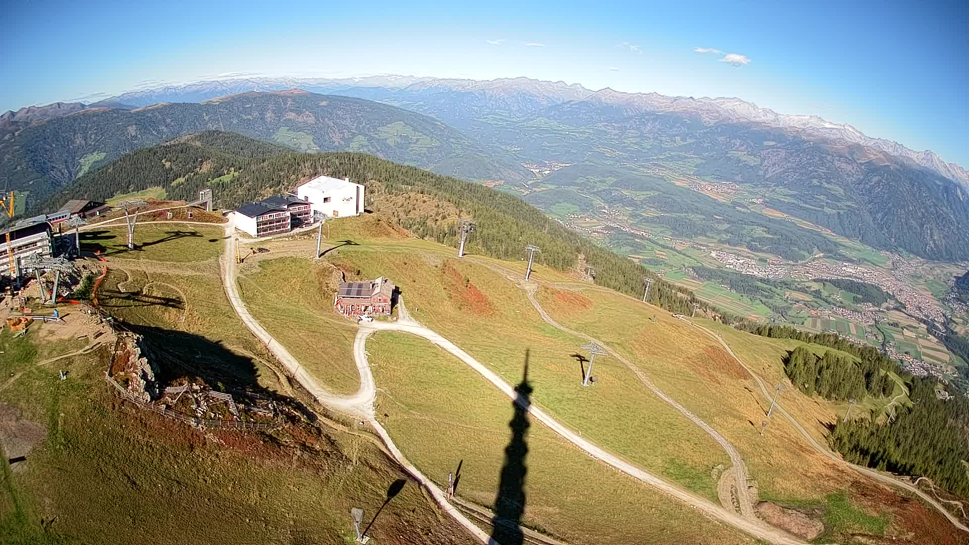 Smučišče Kronplatz – vrh | pogled na Bruneck