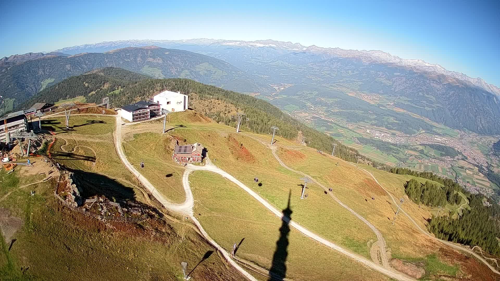Smučišče Kronplatz – vrh | pogled na Bruneck