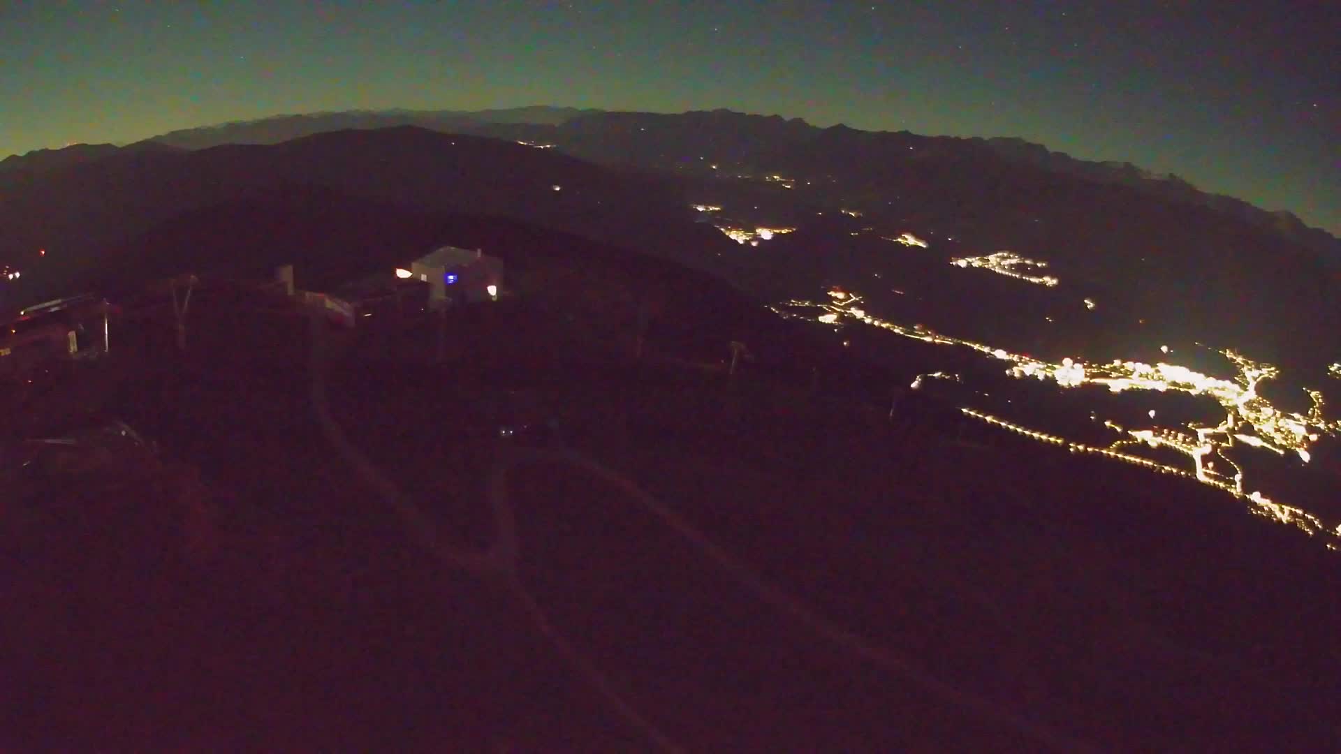Skigebiet Kronplatz Gipfel | Blick auf Bruneck