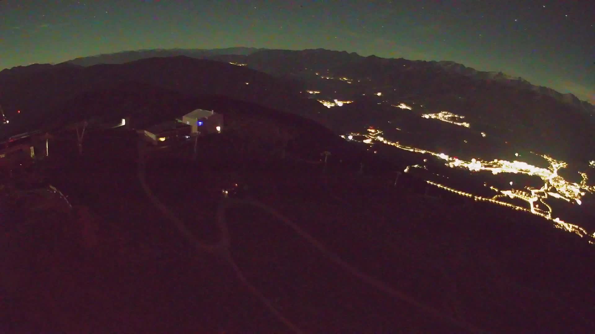 Skigebiet Kronplatz Gipfel | Blick auf Bruneck