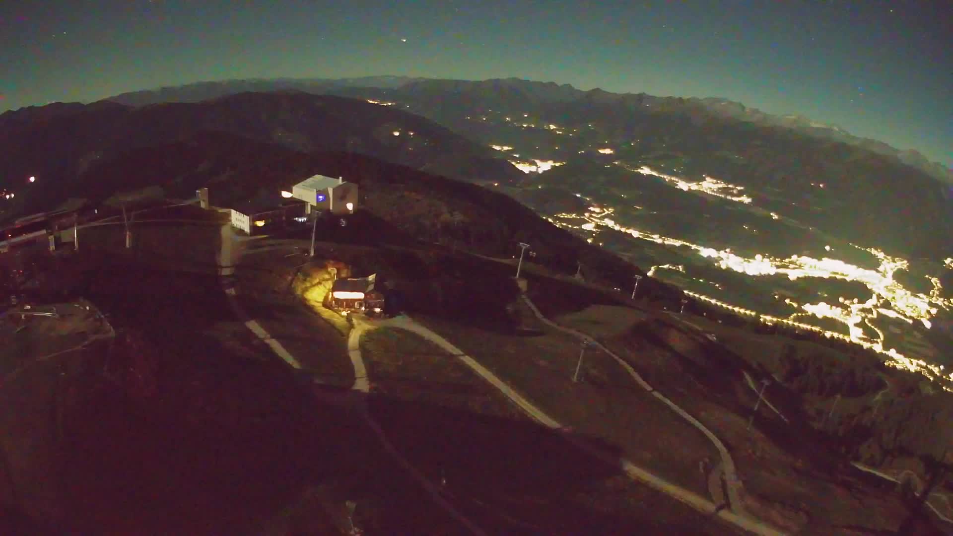 Smučišče Kronplatz – vrh | pogled na Bruneck