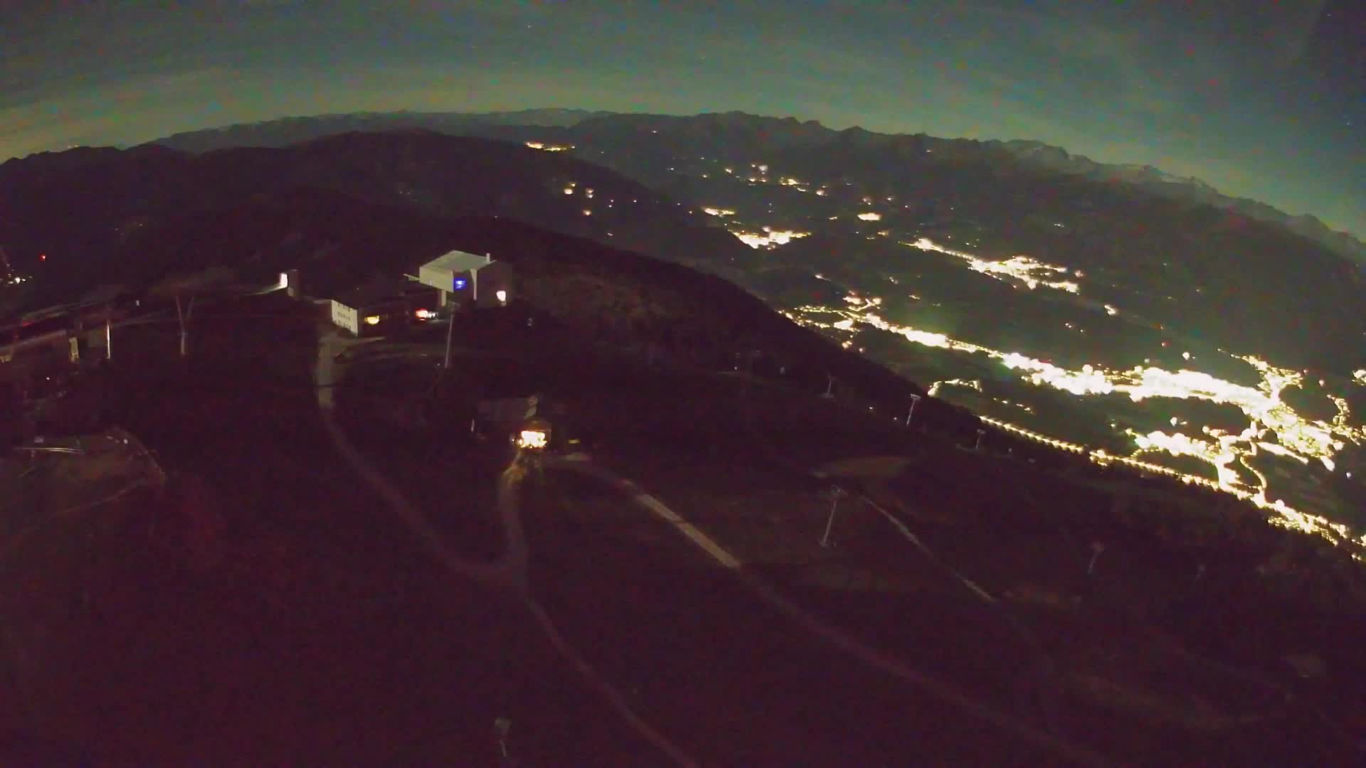 Kronplatz peak Ski resort | view to Bruneck