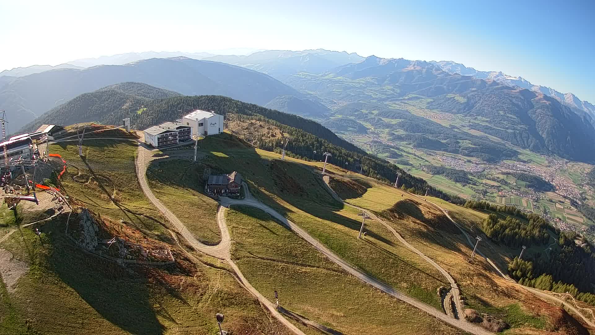 Smučišče Kronplatz – vrh | pogled na Bruneck