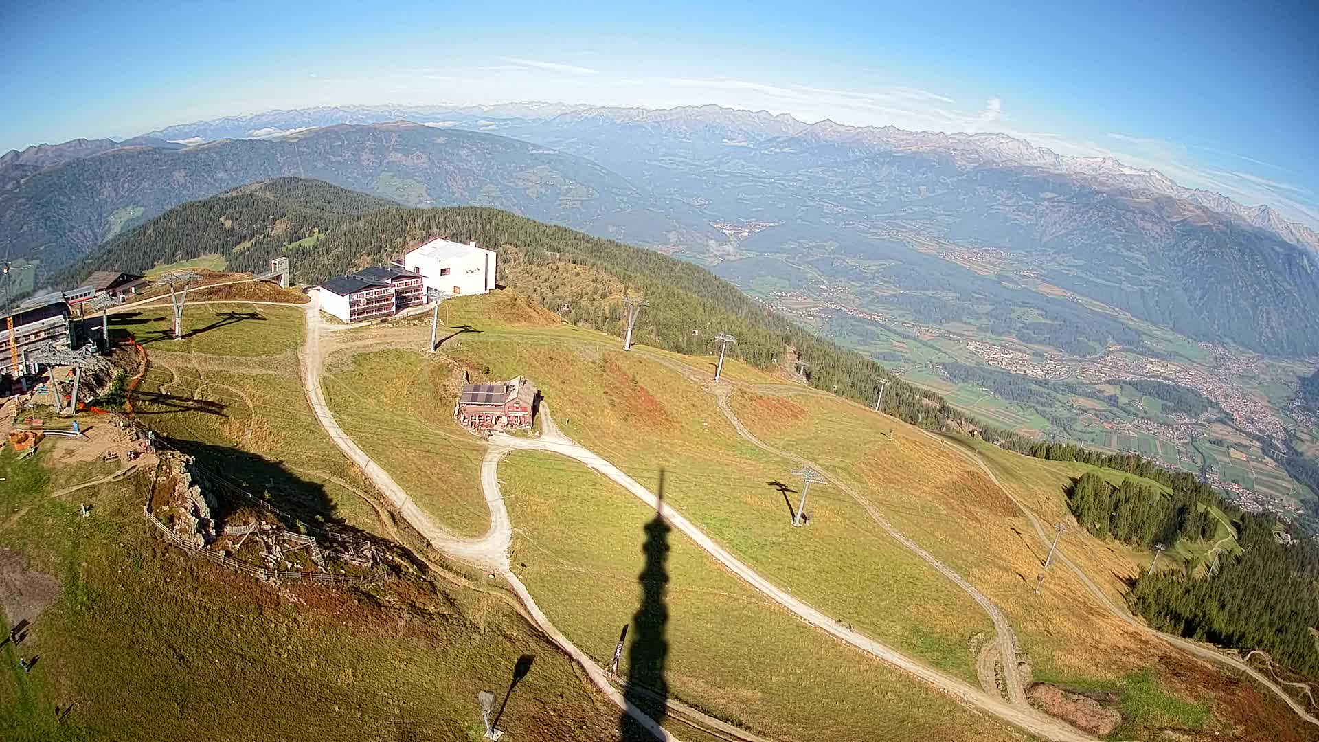 Stazione sciistica di Plan de Corones | vista su Brunico