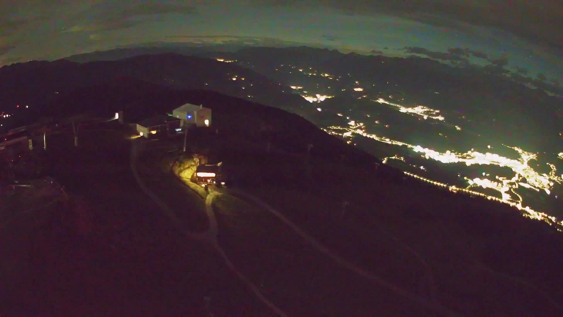 Kronplatz peak Ski resort | view to Bruneck
