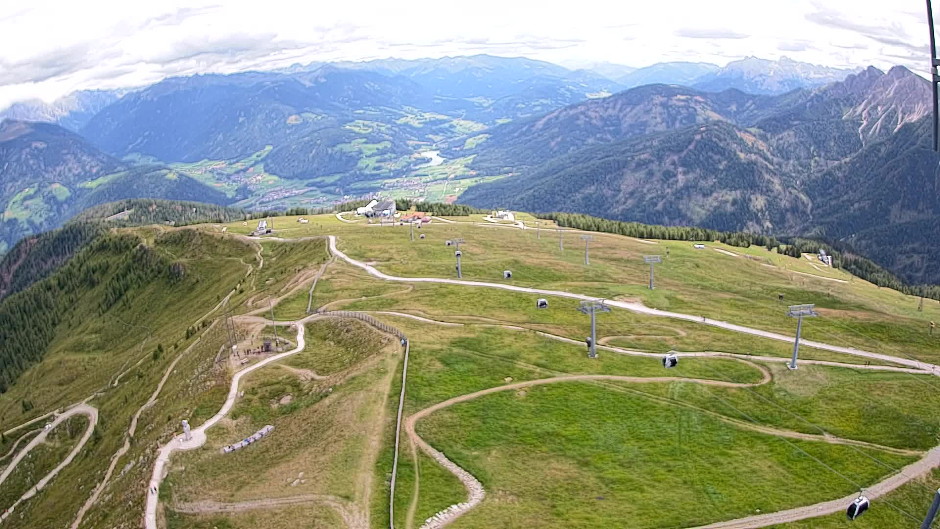 Kronplatz vrh | pogled na Valdaora – Olang