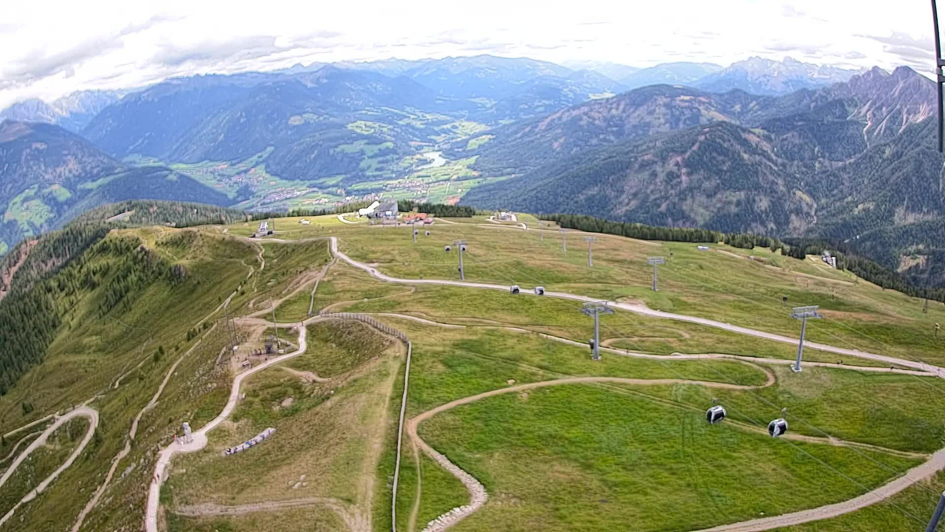Kronplatz vrh | pogled na Valdaoro – Olang