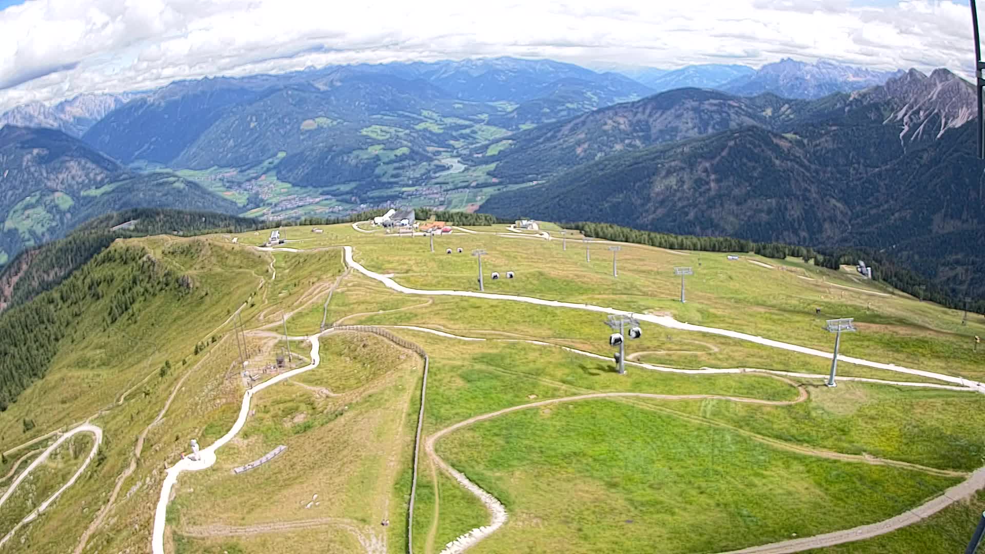 Kronplatz vrh | pogled na Valdaora – Olang