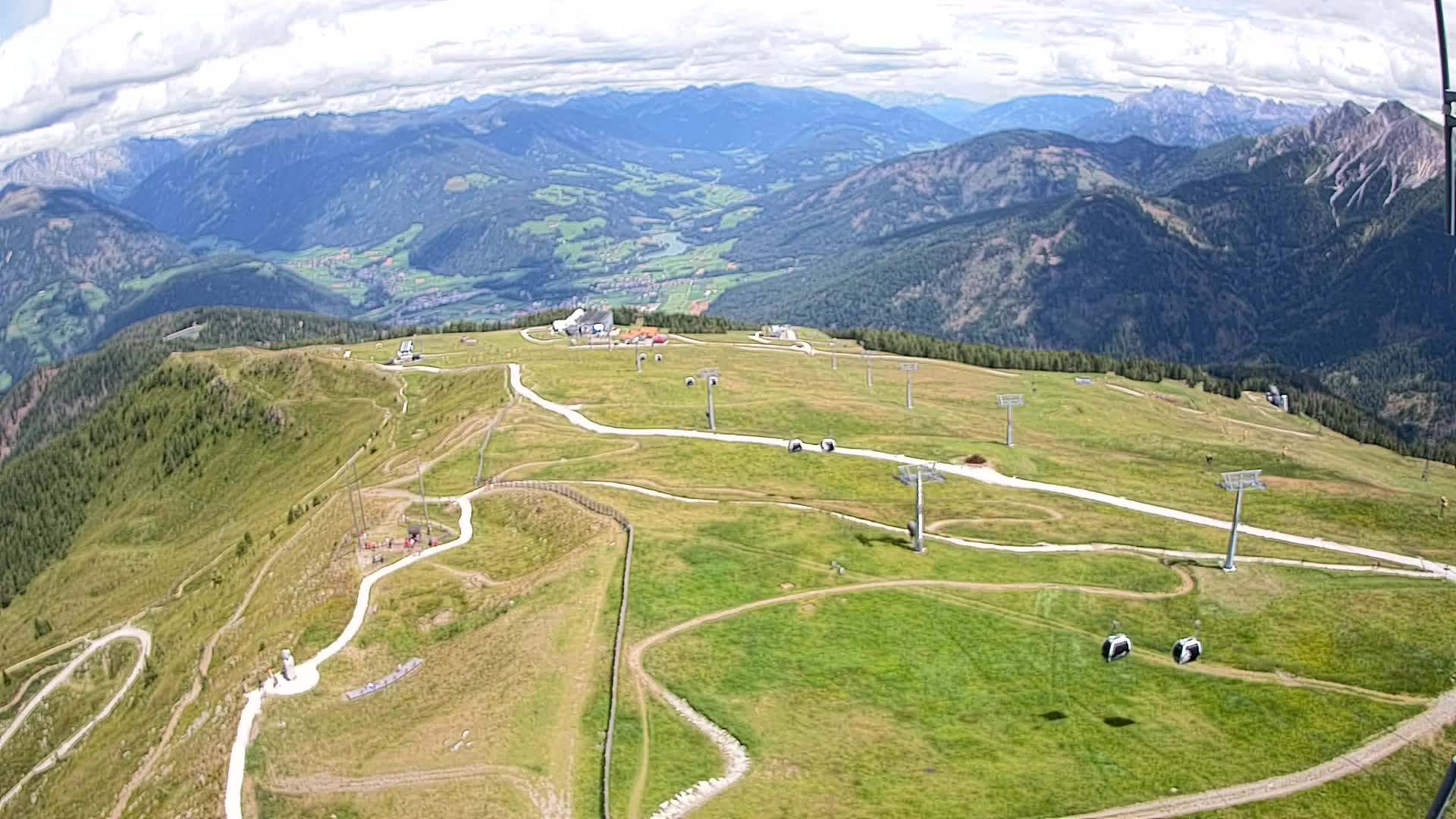 Kronplatz vrh | pogled na Valdaora – Olang