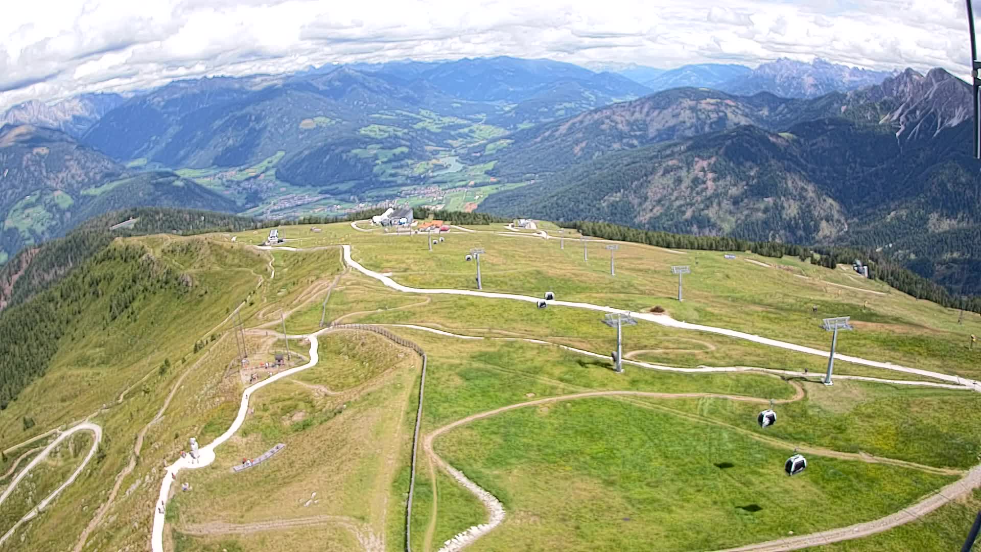 Kronplatz vrh | pogled na Valdaoro – Olang