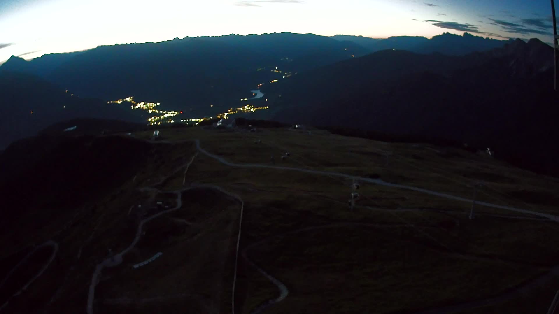 Kronplatz-Gipfel | Blick nach Olang – Valdaora