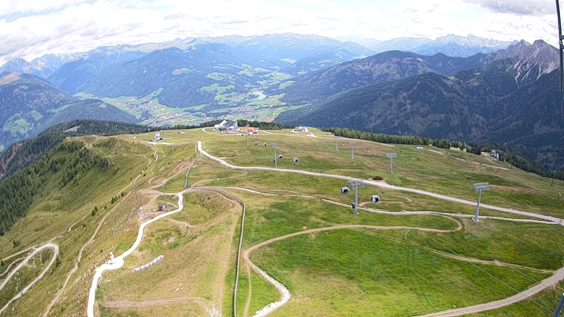 Sommet du Kronplatz | vue sur Valdaora – Olang