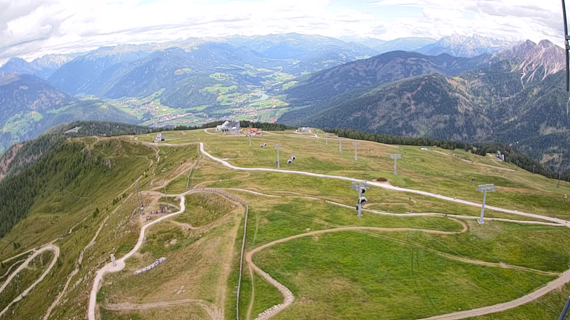 Sommet du Kronplatz | vue sur Valdaora – Olang