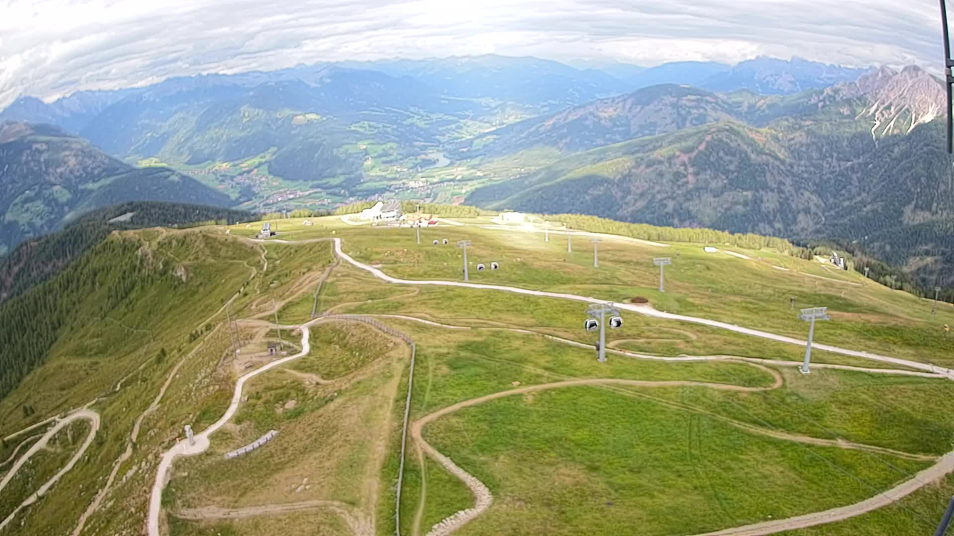 Sommet du Kronplatz | vue sur Valdaora – Olang