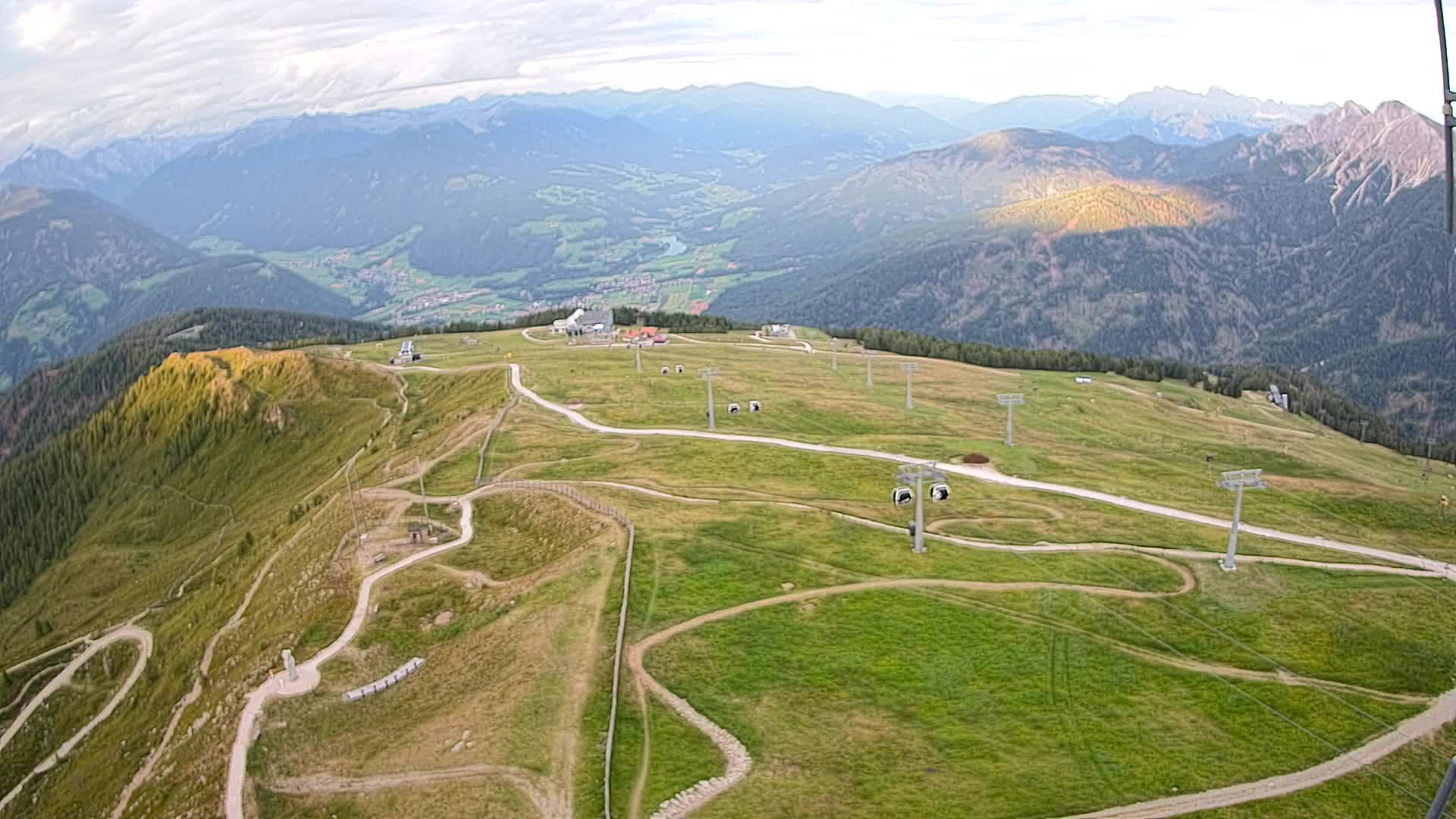 Sommet du Kronplatz | vue sur Valdaora – Olang