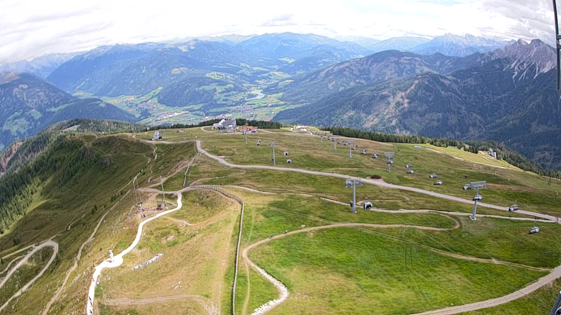 Kronplatz vrh | pogled na Valdaoro – Olang