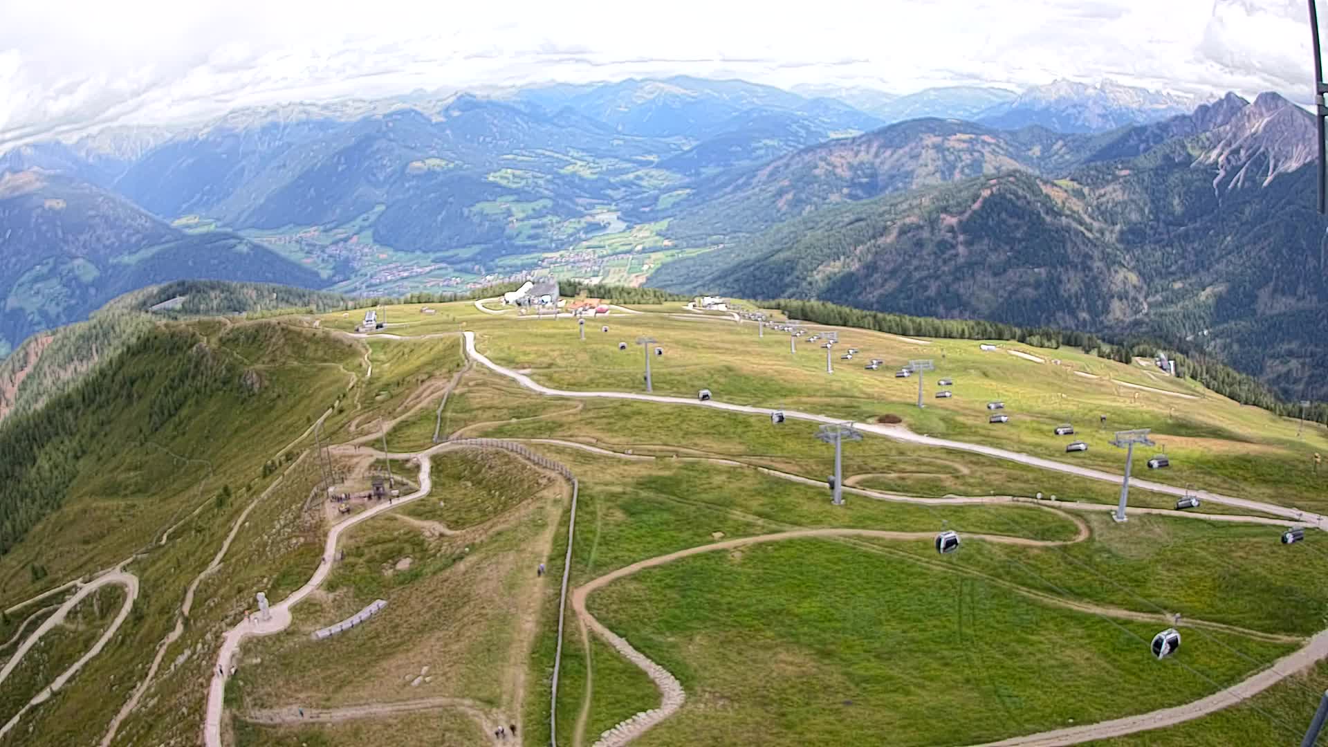Kronplatz vrh | pogled na Valdaoro – Olang
