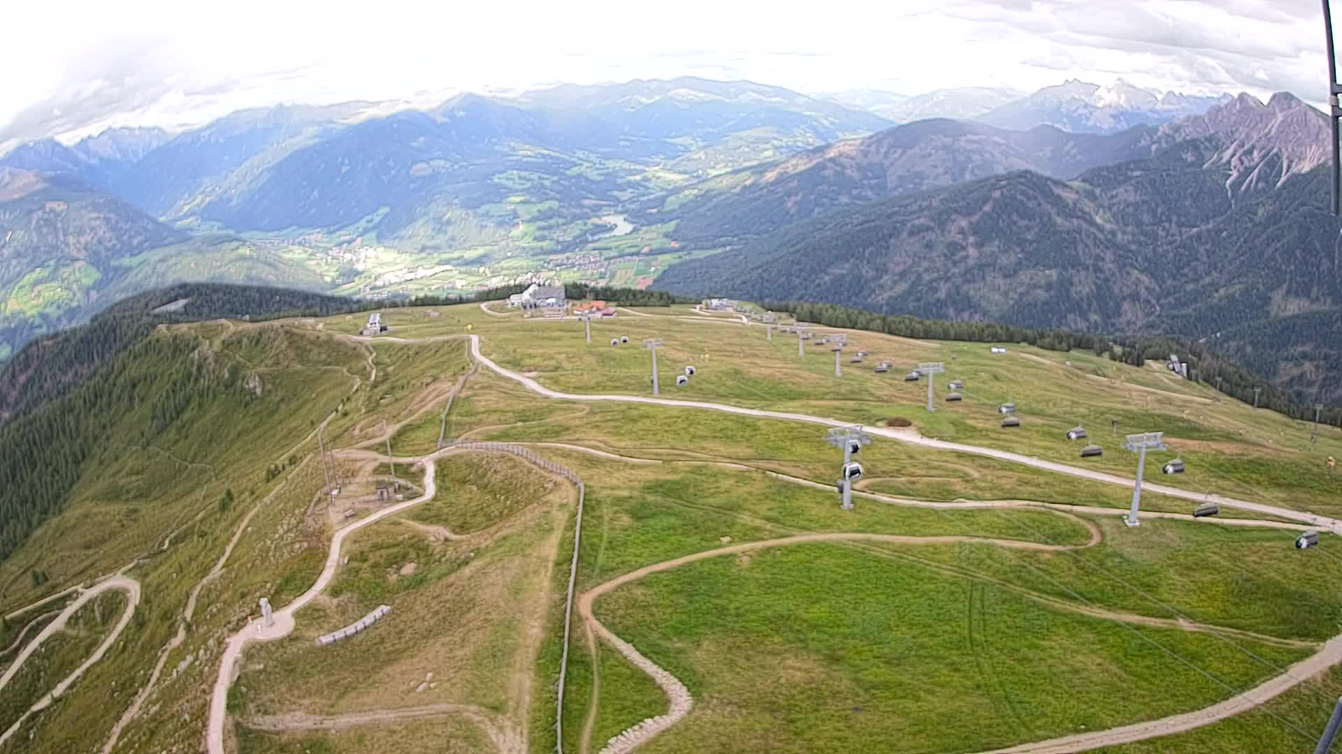 Sommet du Kronplatz | vue sur Valdaora – Olang
