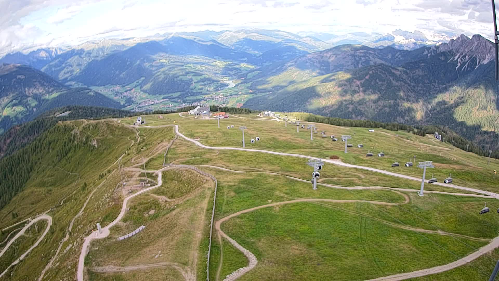 Sommet du Kronplatz | vue sur Valdaora – Olang