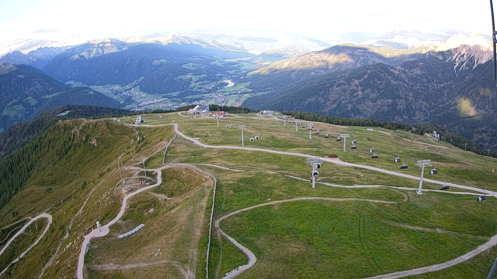 Kronplatz-Gipfel | Blick nach Olang – Valdaora