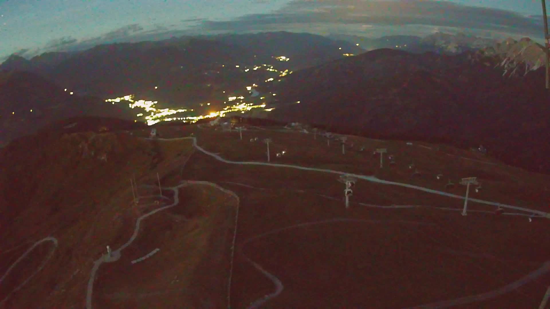 Kronplatz-Gipfel | Blick nach Olang – Valdaora
