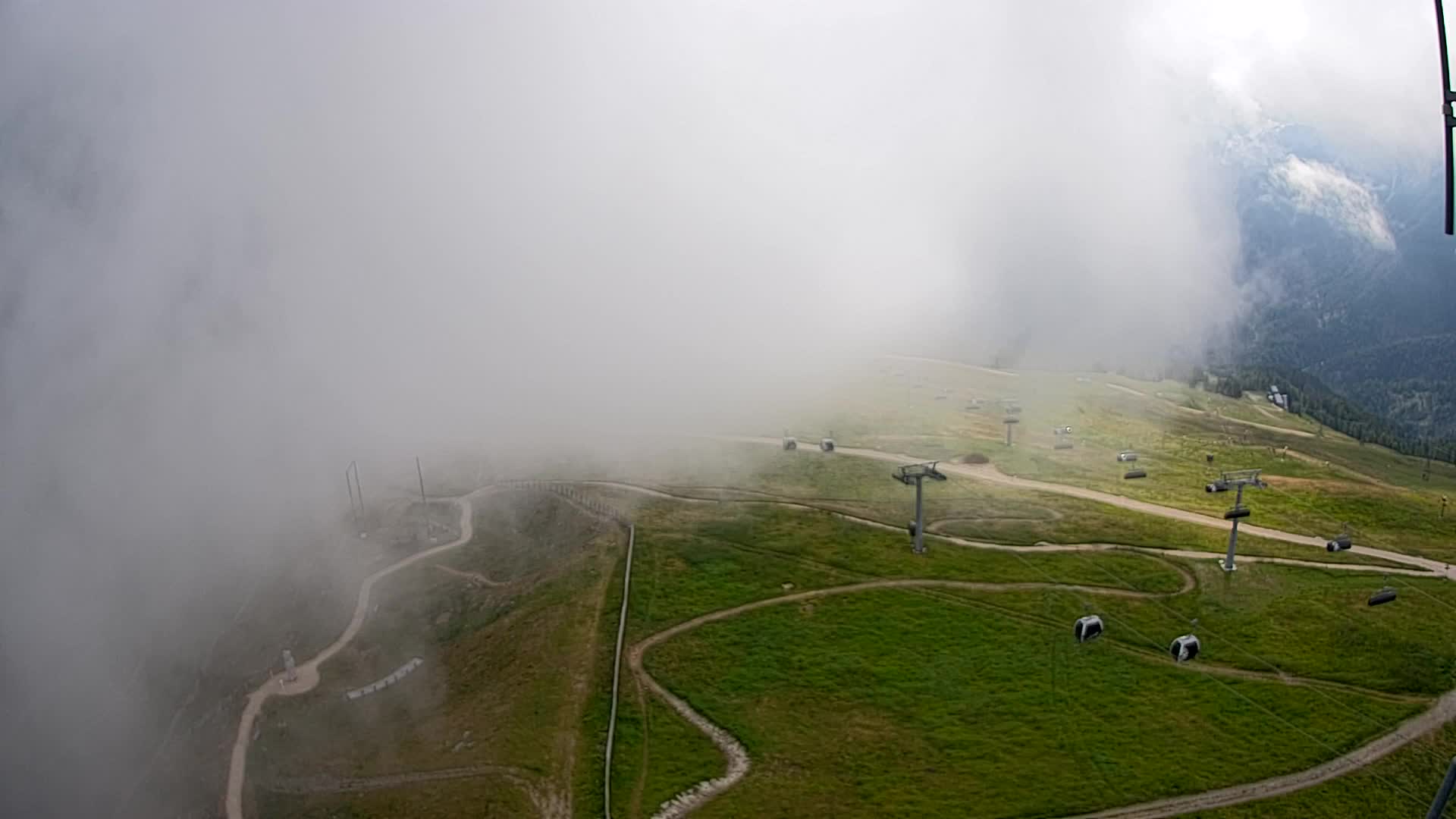 Kronplatz-Gipfel | Blick nach Olang – Valdaora