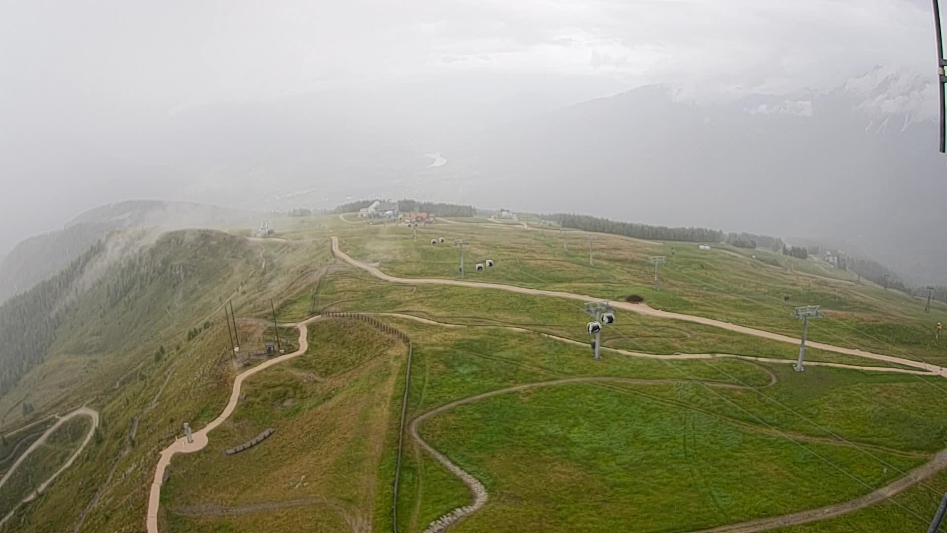 Kronplatz-Gipfel | Blick nach Olang – Valdaora