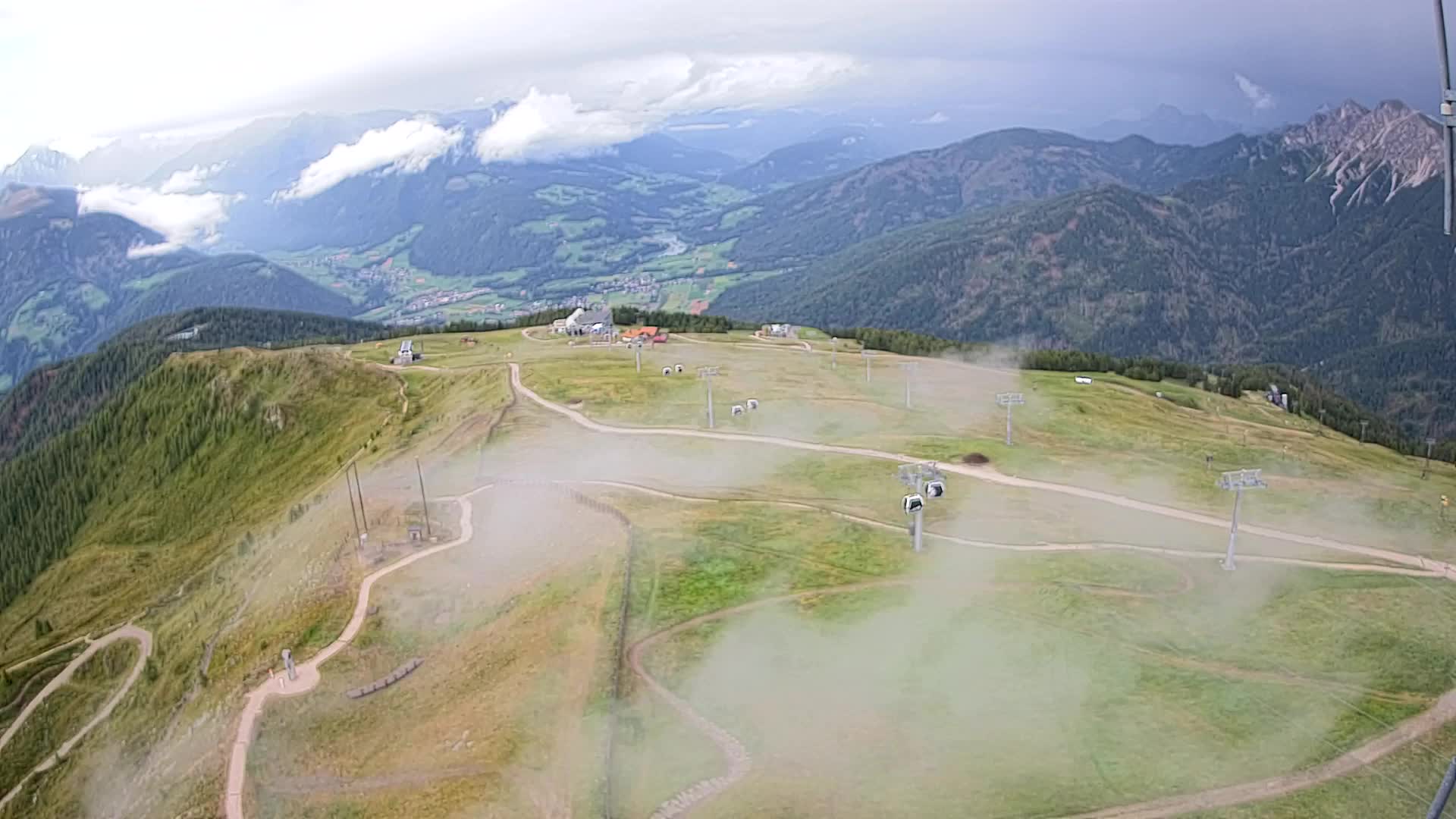 Kronplatz vrh | pogled na Valdaora – Olang