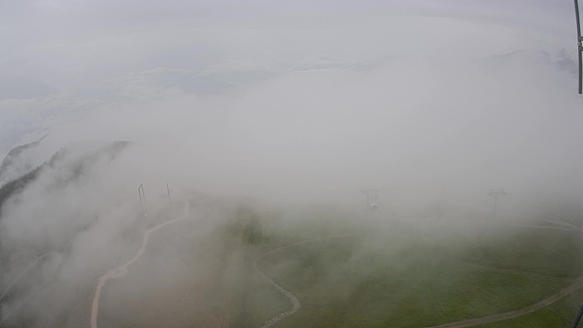 Kronplatz-Gipfel | Blick nach Olang – Valdaora