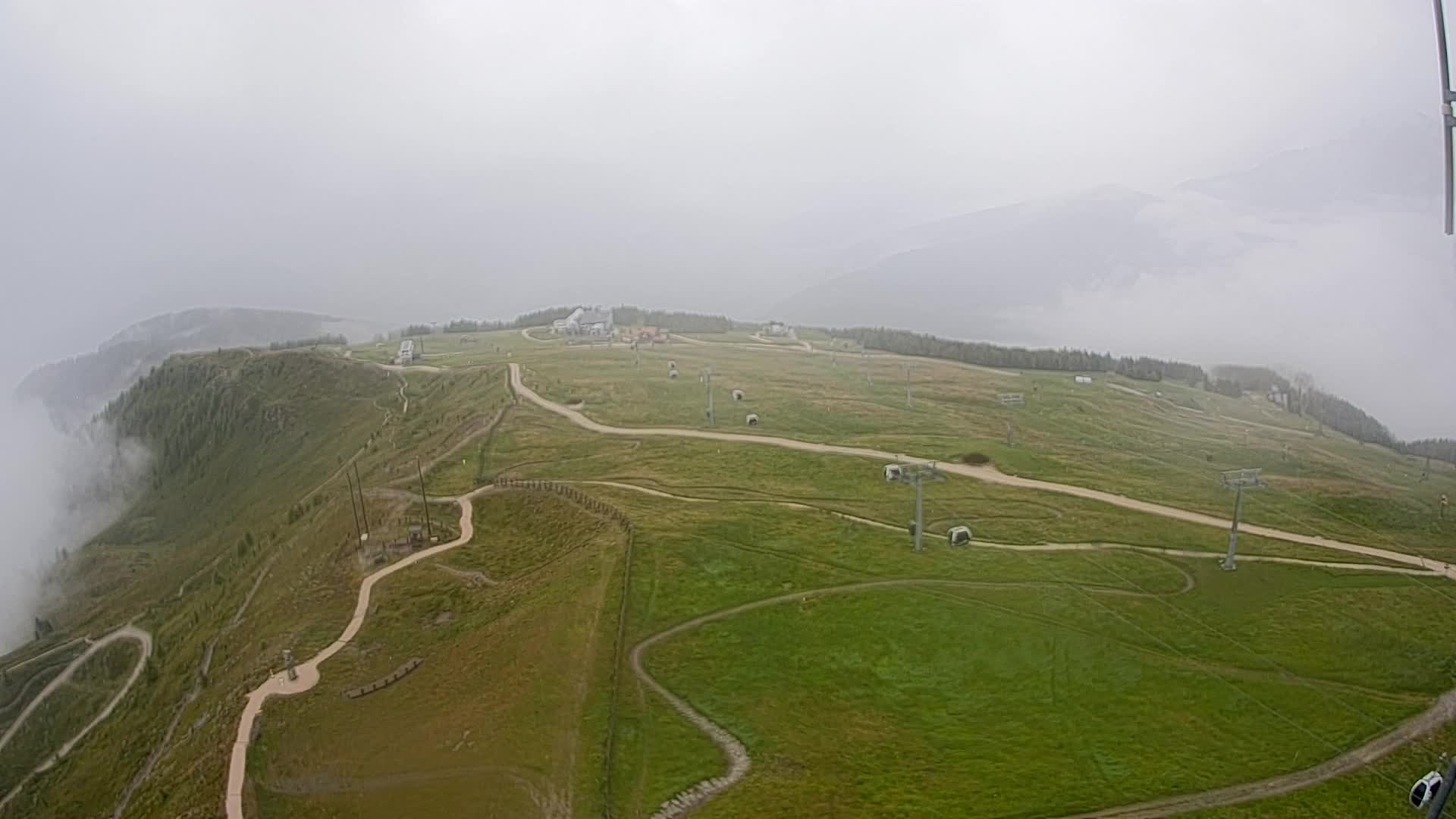Kronplatz-Gipfel | Blick nach Olang – Valdaora