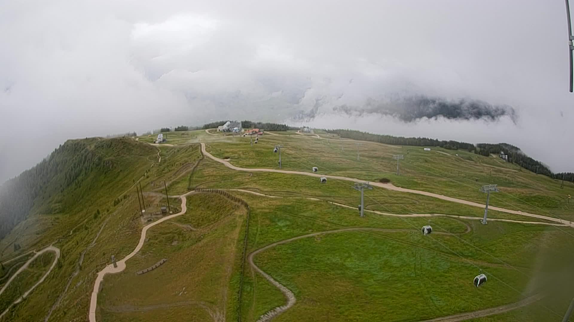 Kronplatz-Gipfel | Blick nach Olang – Valdaora