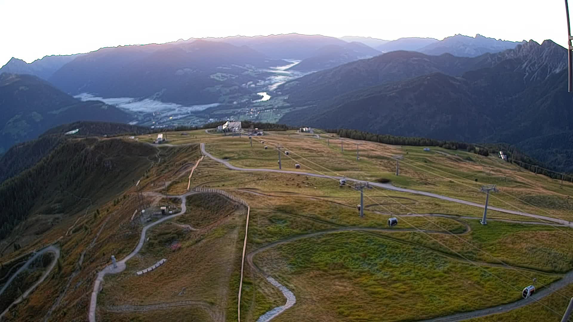Kronplatz vrh | pogled na Valdaora – Olang