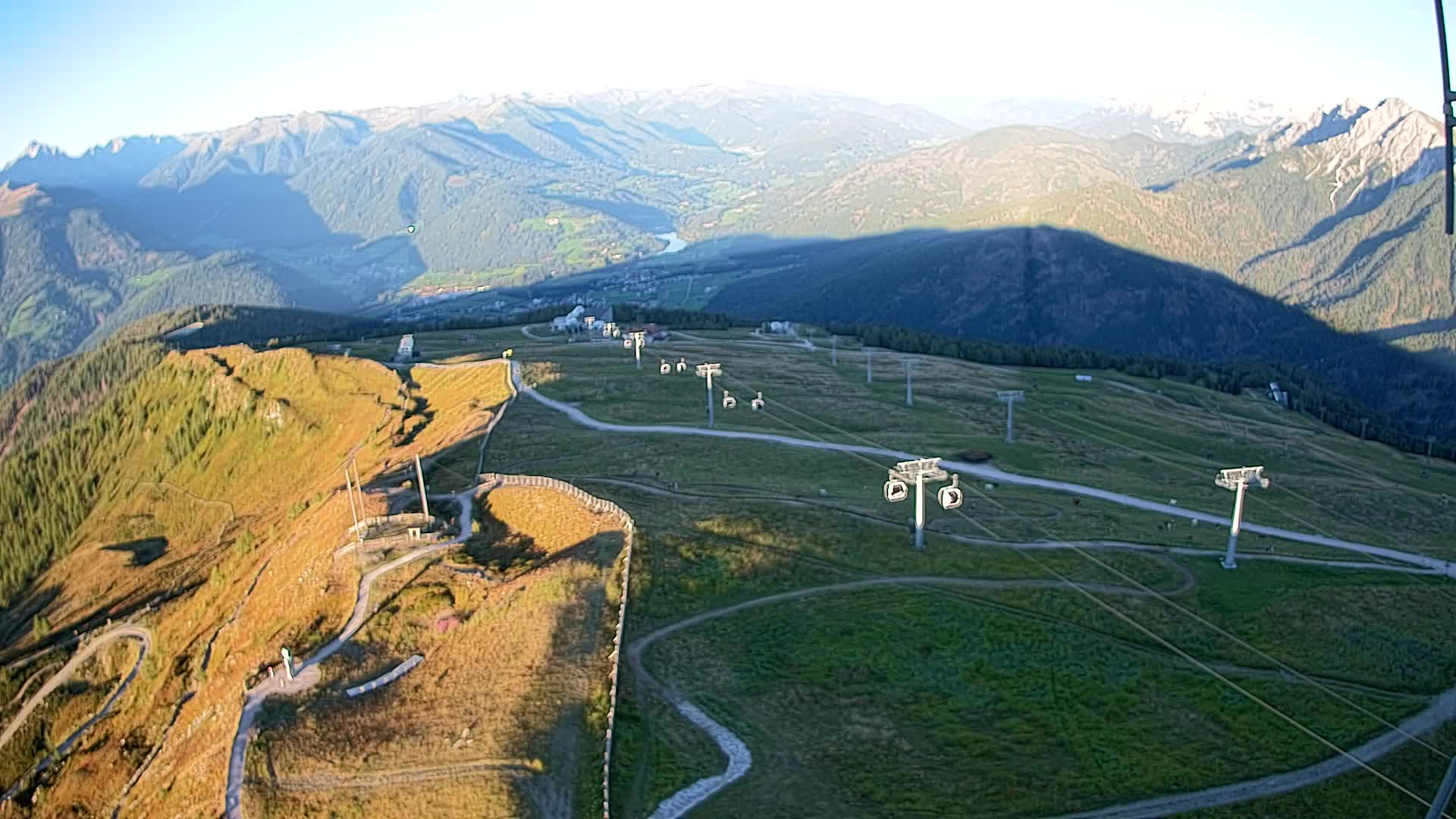 Kronplatz-Gipfel | Blick nach Olang – Valdaora