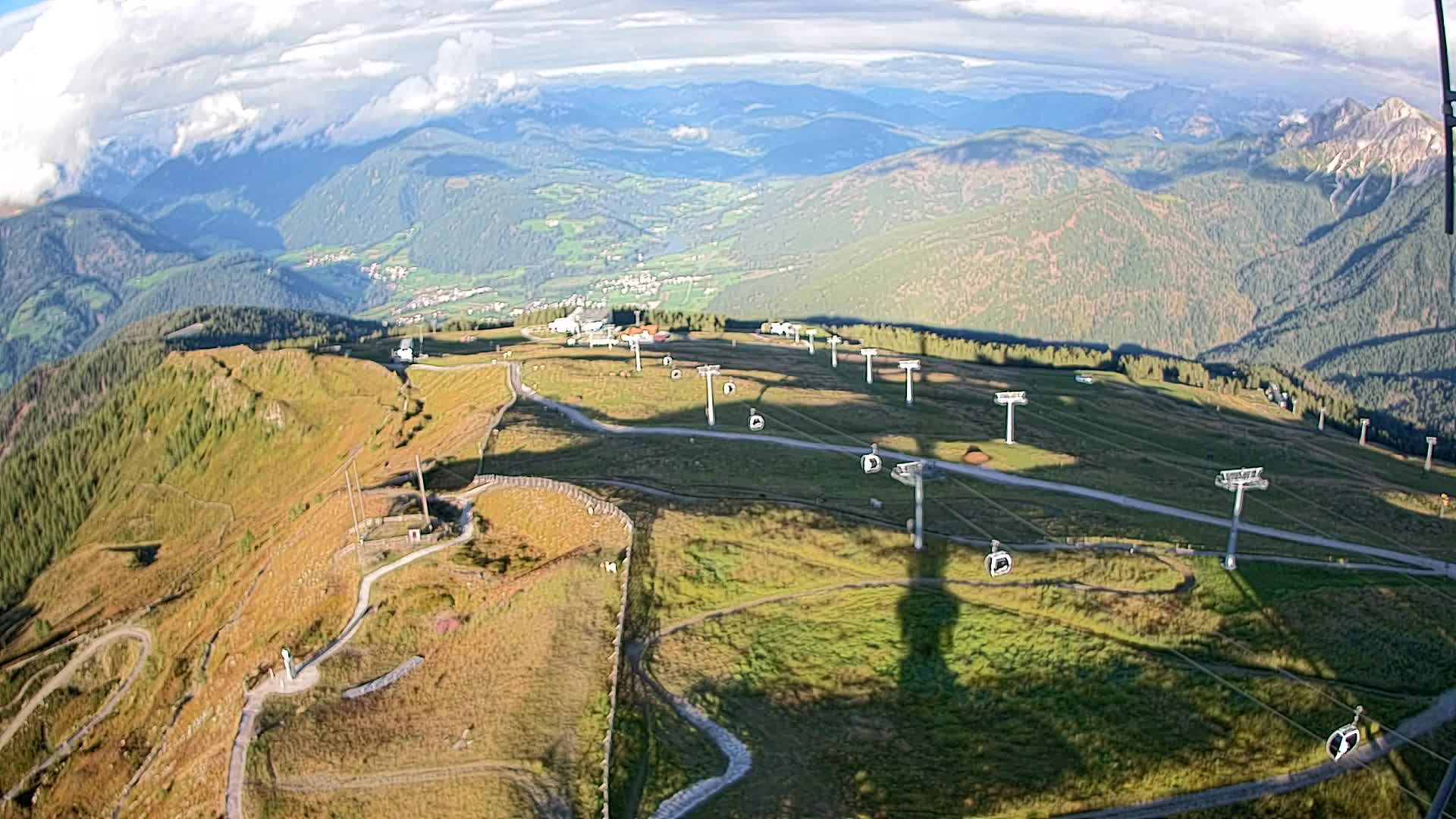Kronplatz vrh | pogled na Valdaora – Olang