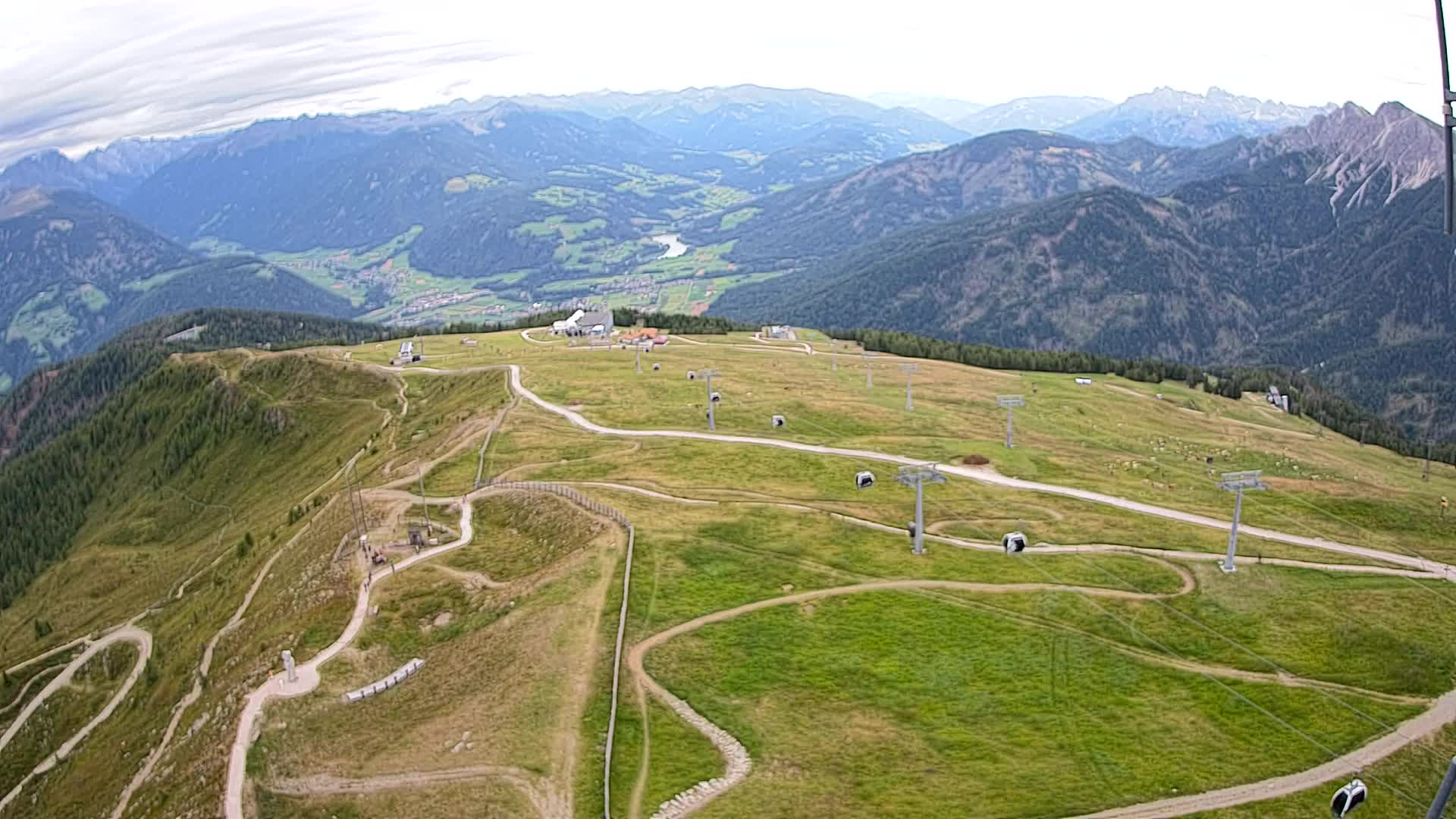 Kronplatz vrh | pogled na Valdaoro – Olang