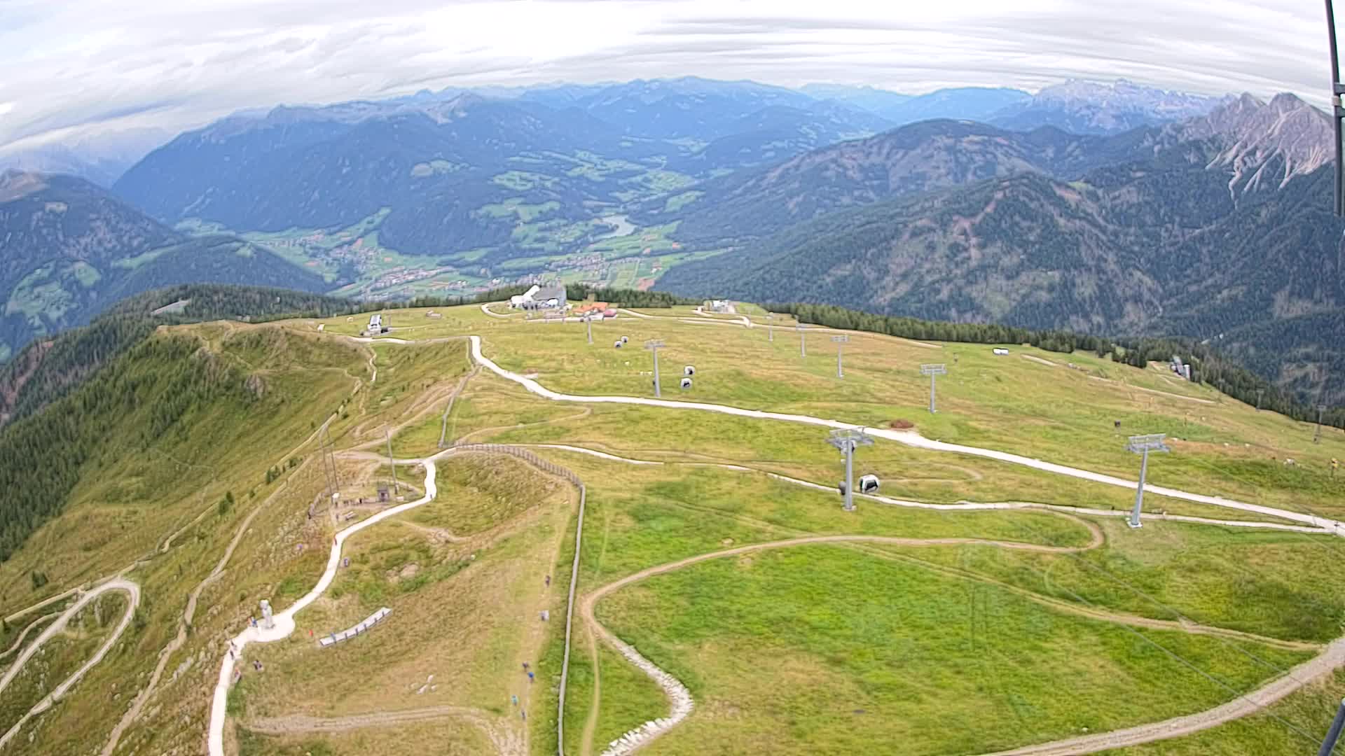 Kronplatz vrh | pogled na Valdaora – Olang