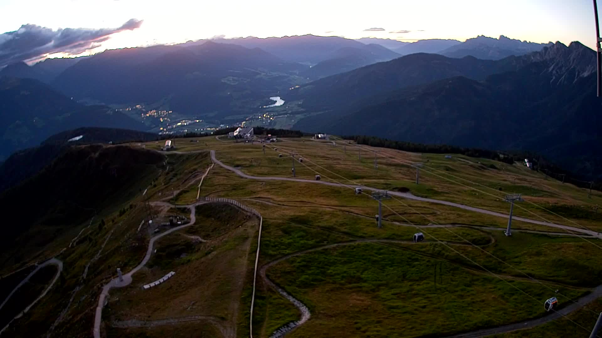 Sommet du Kronplatz | vue sur Valdaora – Olang