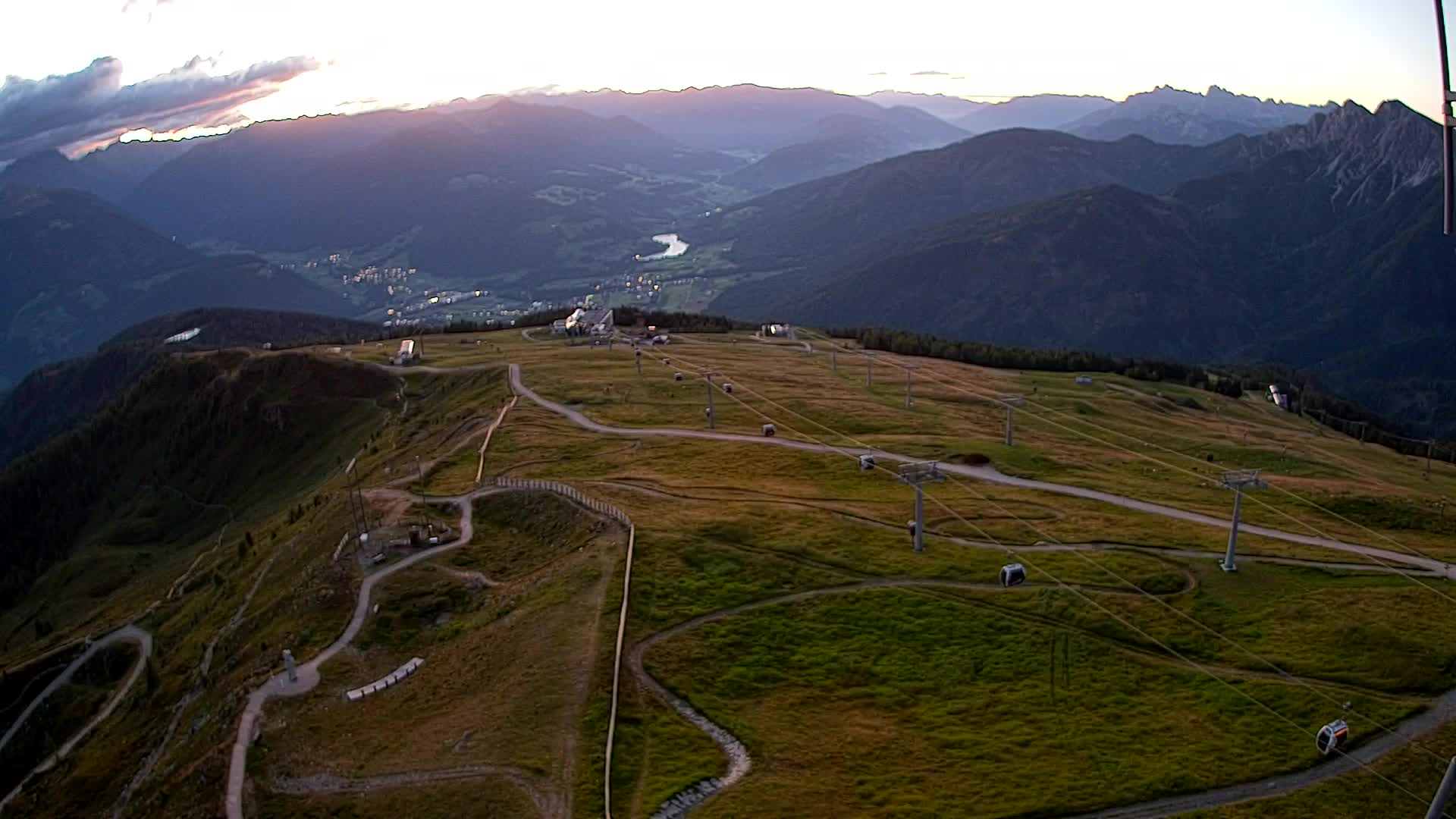 Sommet du Kronplatz | vue sur Valdaora – Olang