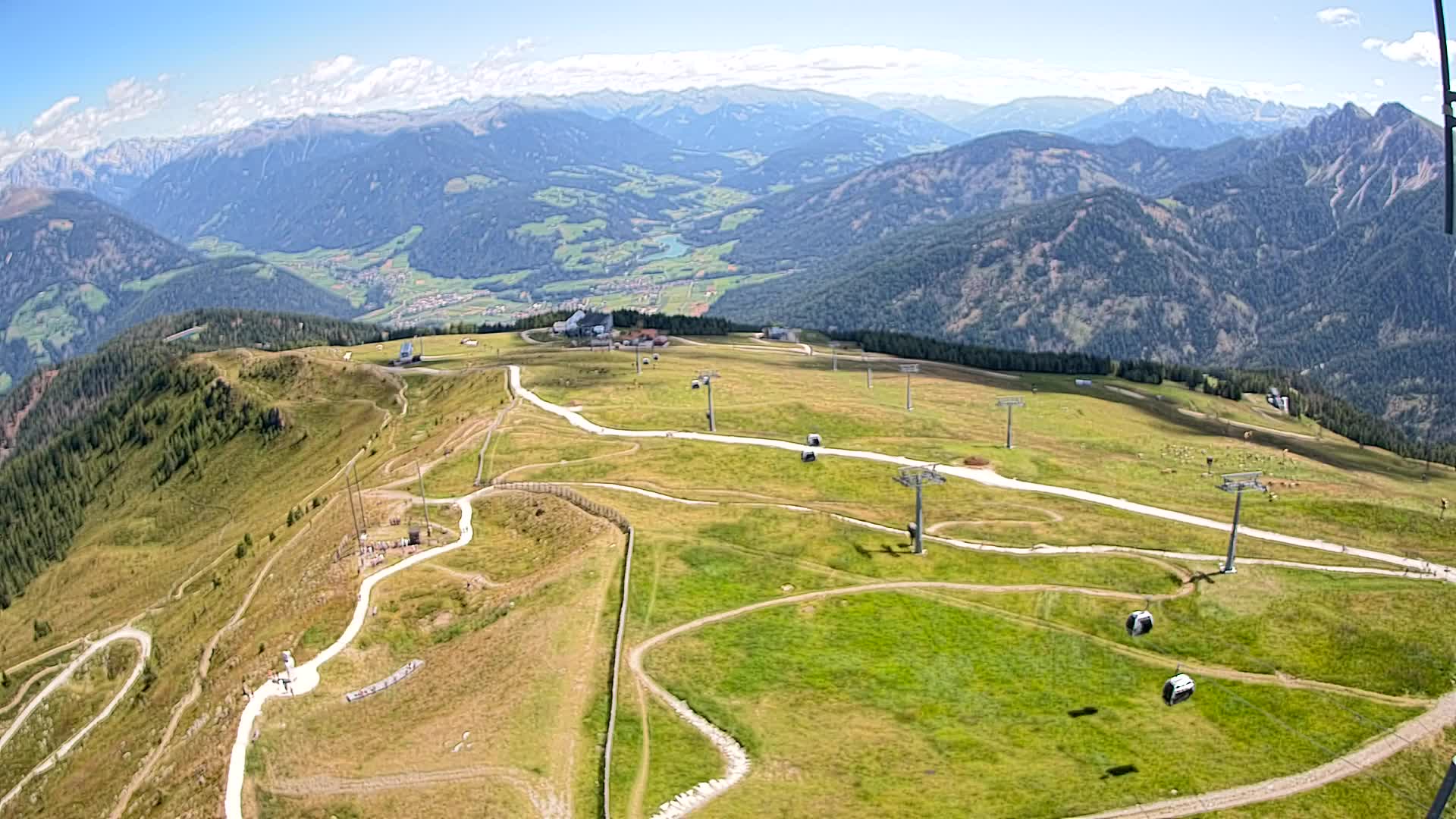 Sommet du Kronplatz | vue sur Valdaora – Olang
