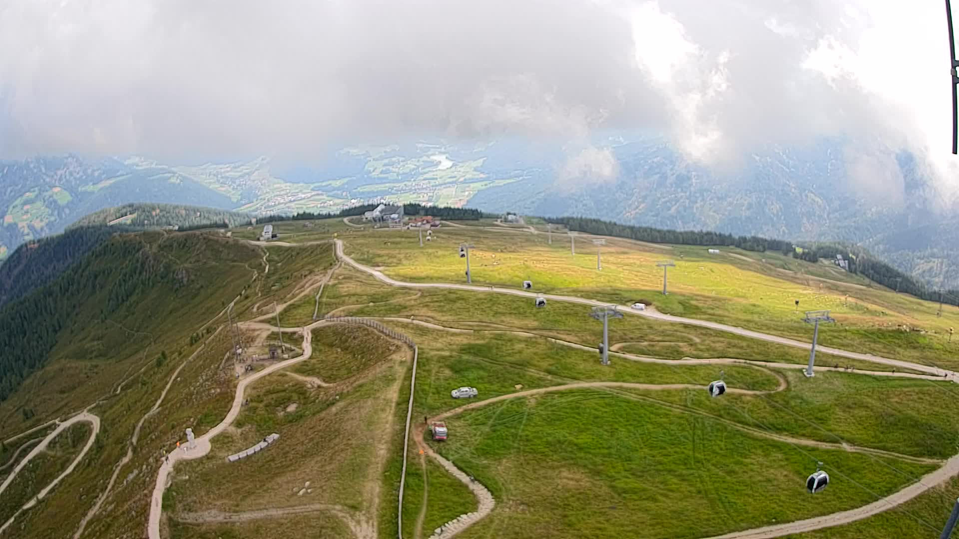 Sommet du Kronplatz | vue sur Valdaora – Olang