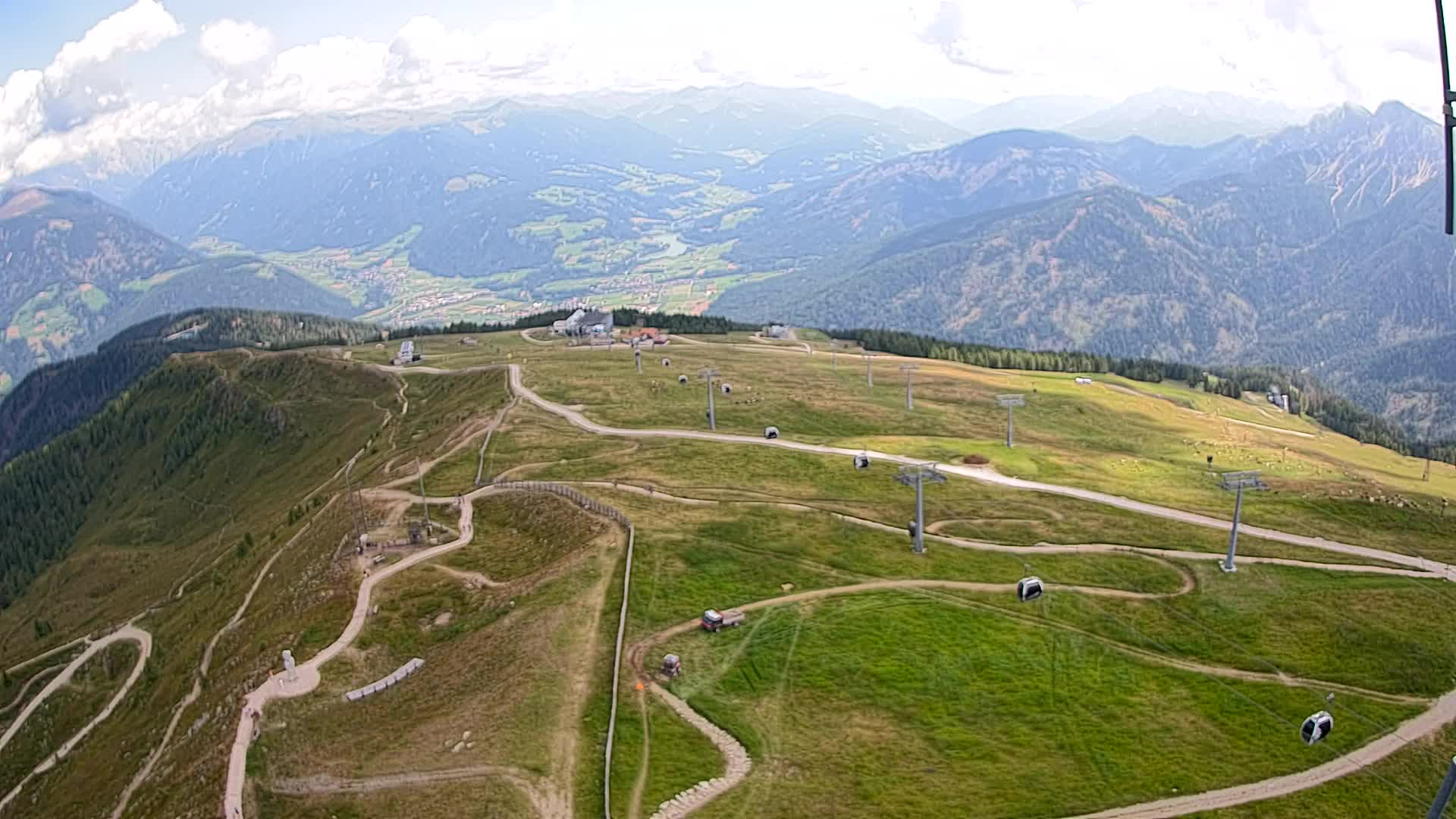 Kronplatz vrh | pogled na Valdaoro – Olang
