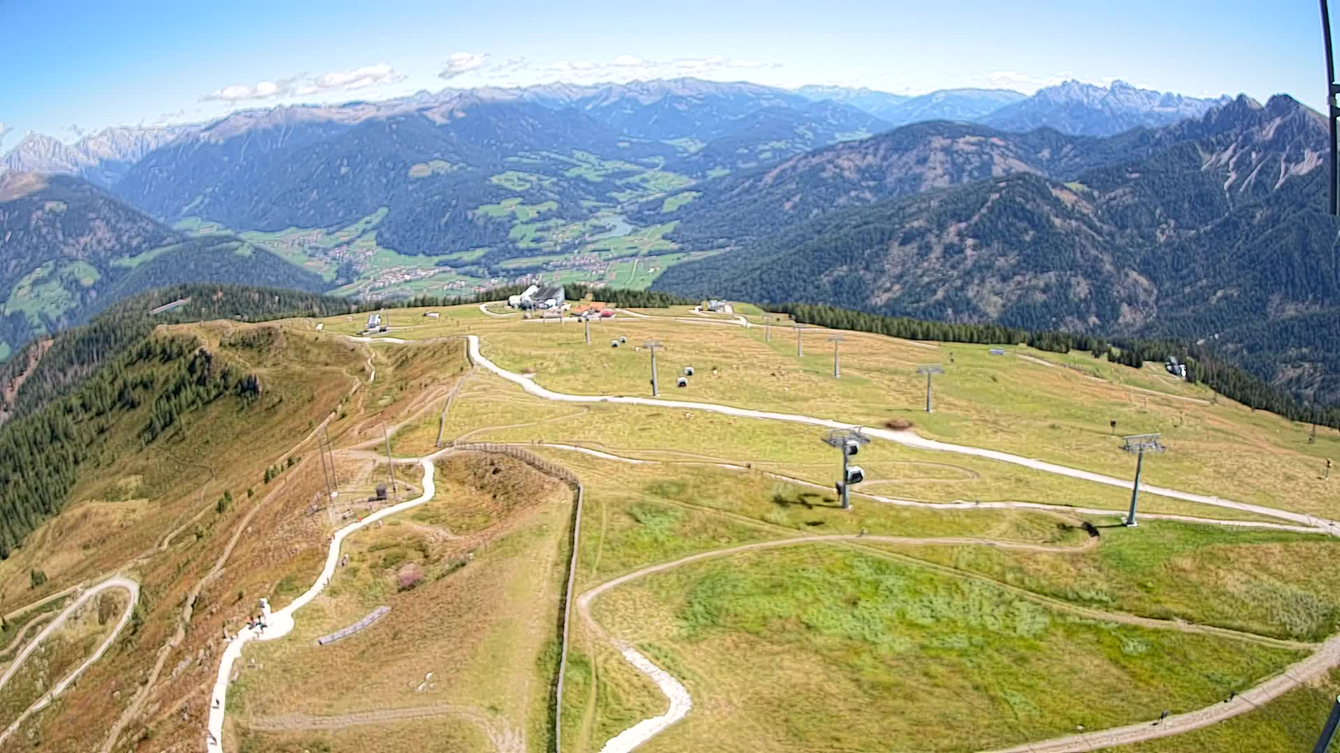 Sommet du Kronplatz | vue sur Valdaora – Olang