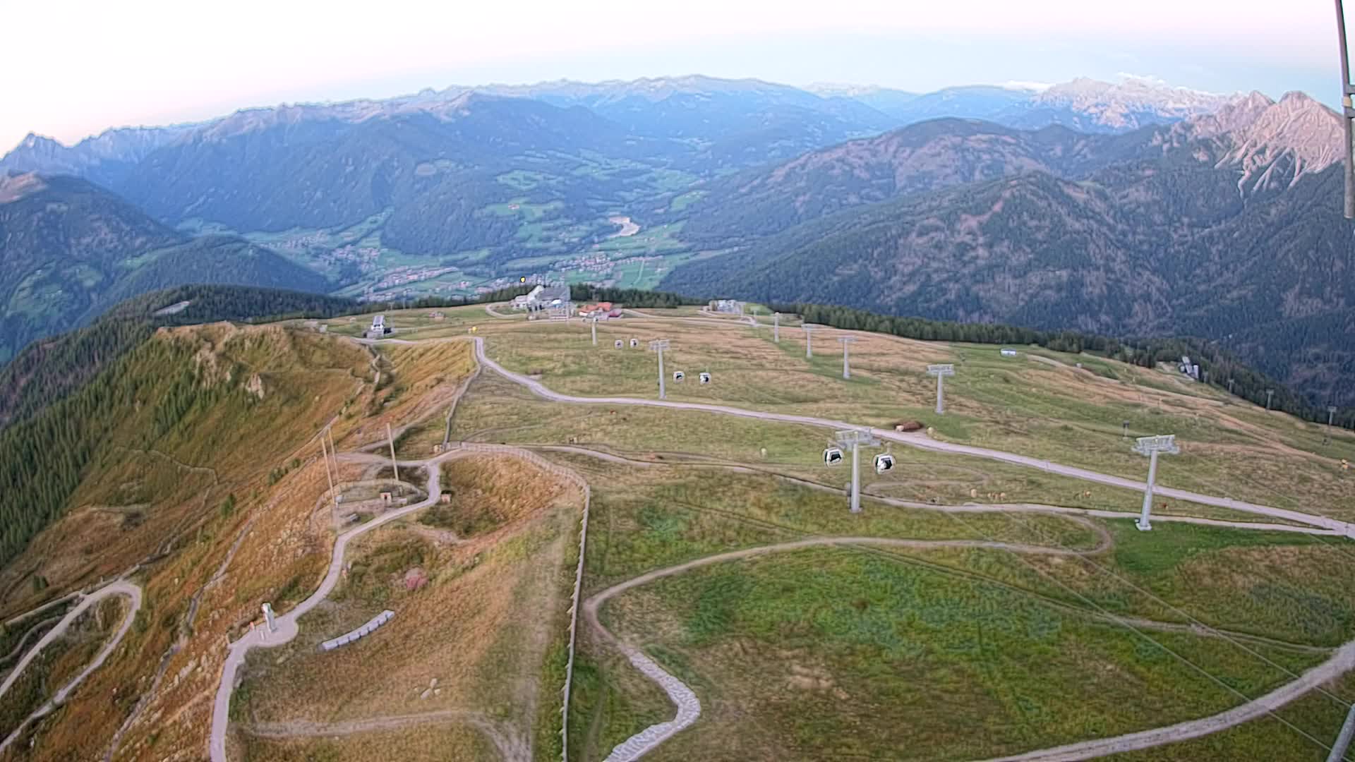 Kronplatz vrh | pogled na Valdaora – Olang