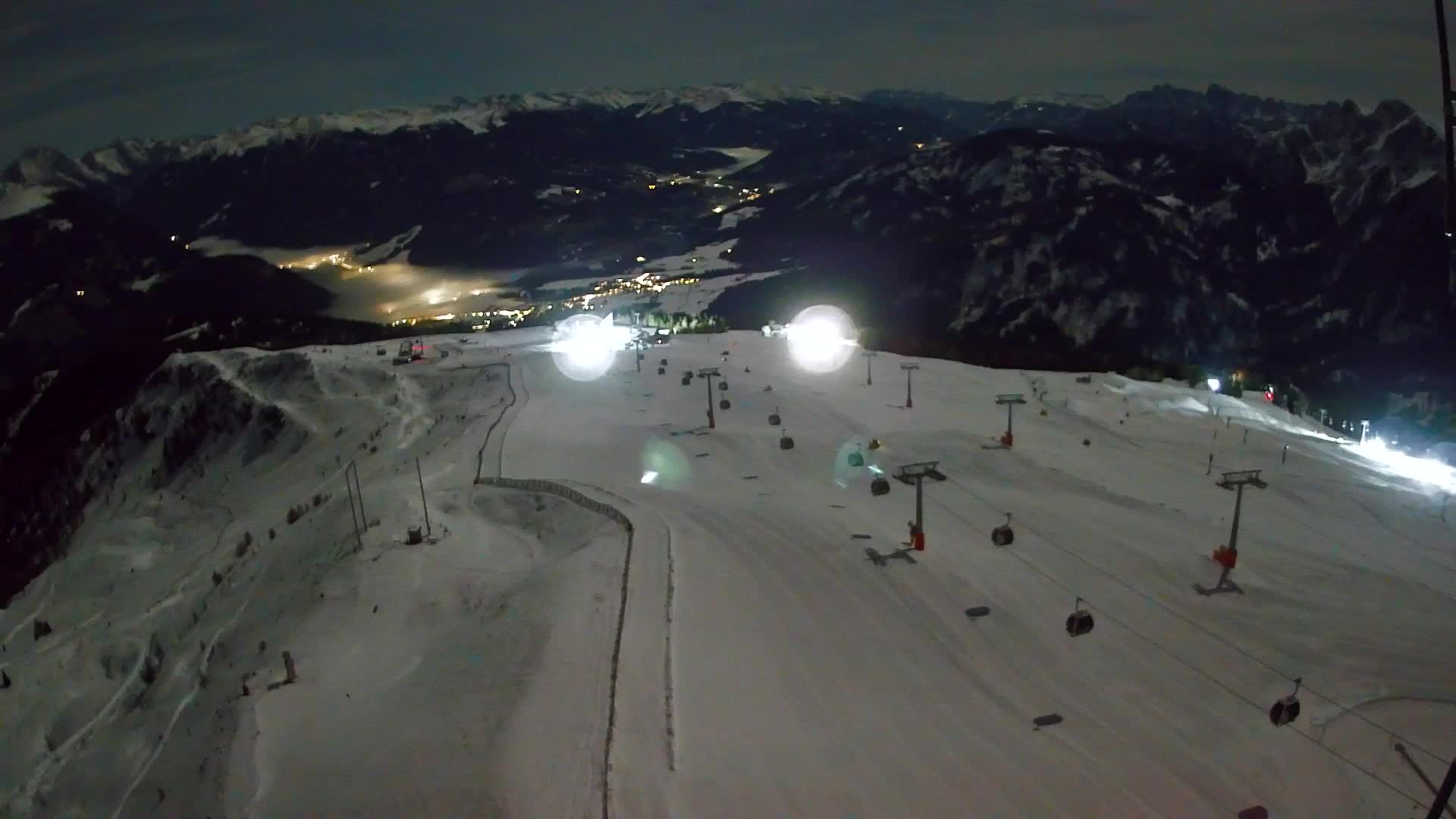 Kronplatz-Gipfel | Blick nach Olang – Valdaora