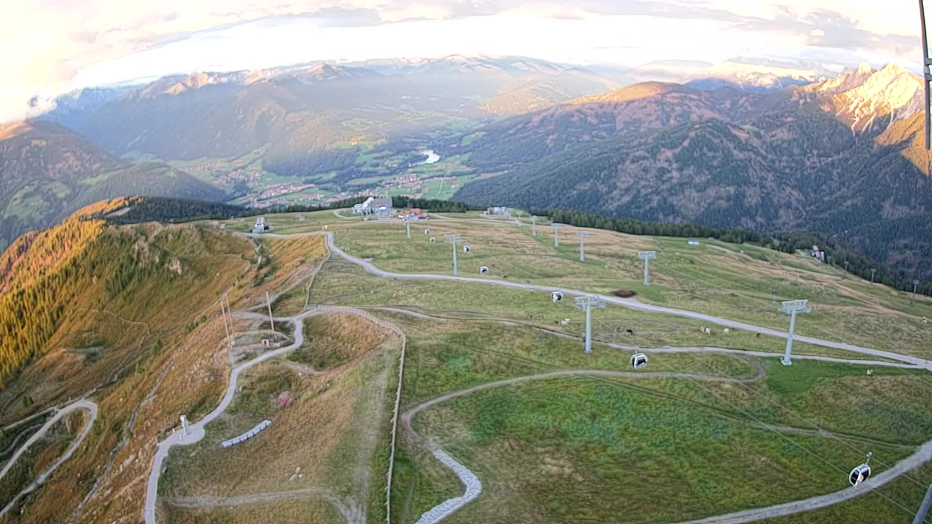 Kronplatz vrh | pogled na Valdaora – Olang
