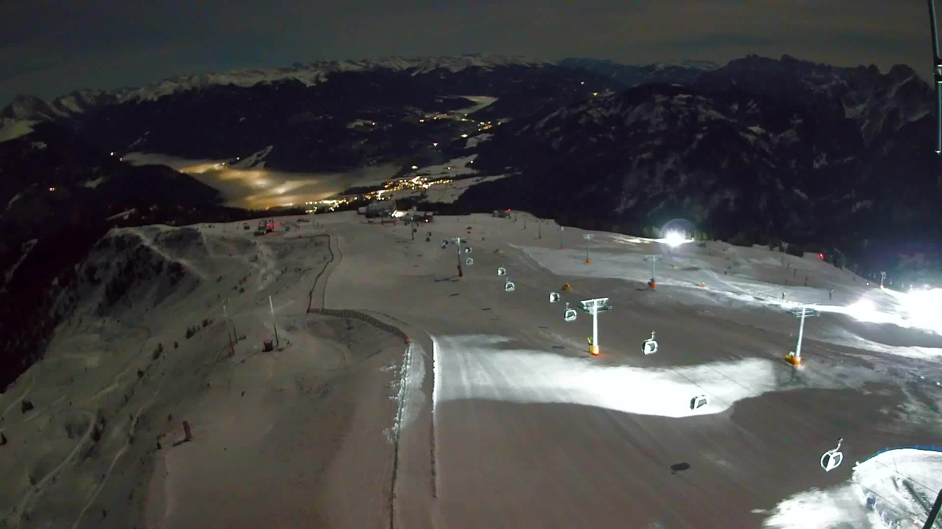Kronplatz-Gipfel | Blick nach Olang – Valdaora